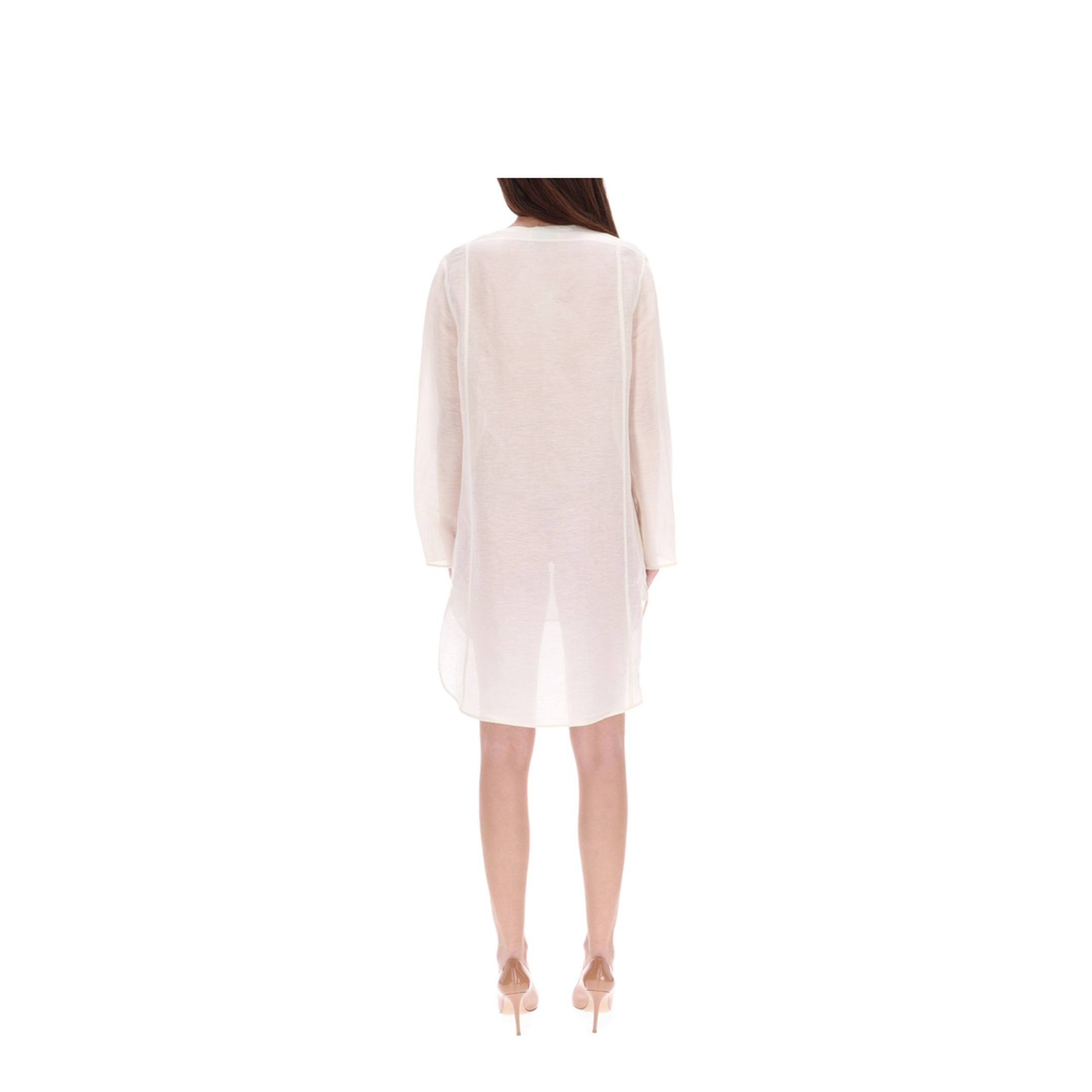 Women Dress Ivory White - Image 3
