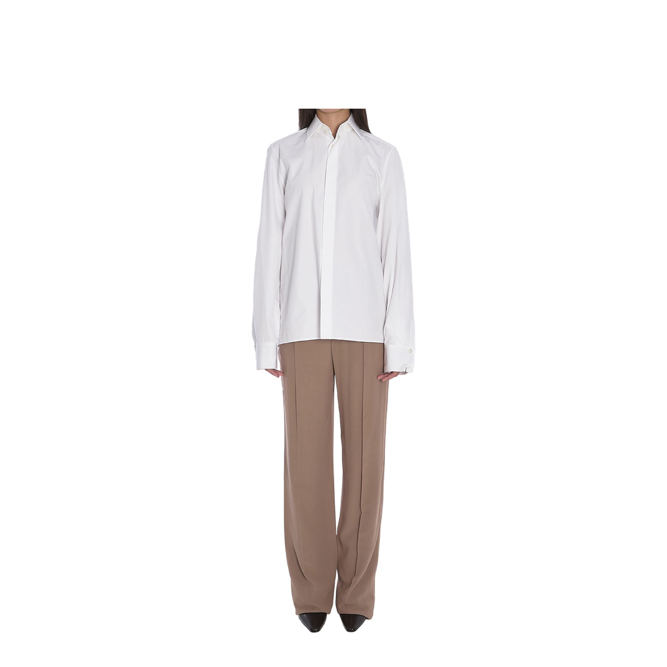 Silk Crêpe Trousers - Image 5