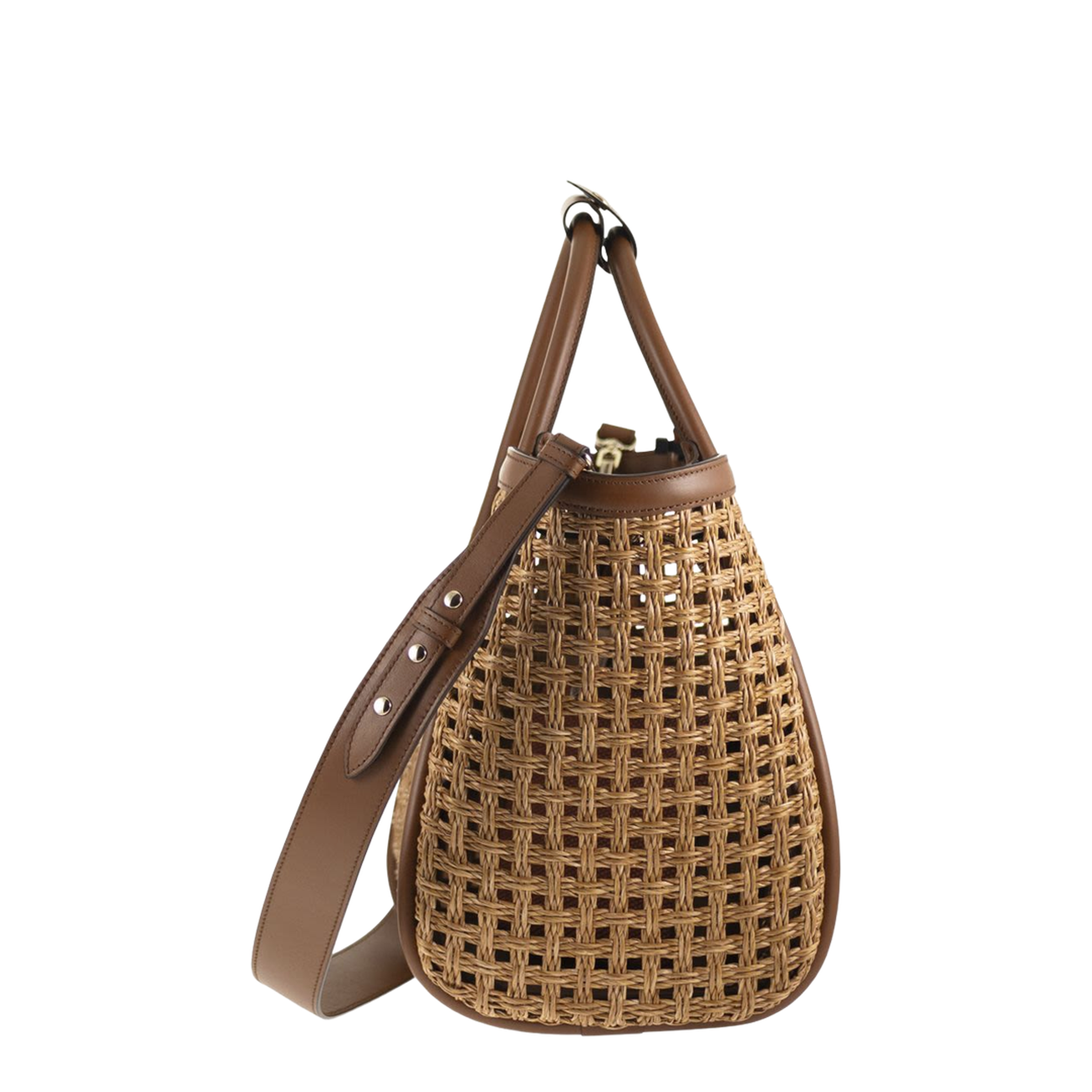 Small Marine Bag in Woven Natural Fibre - Image 3