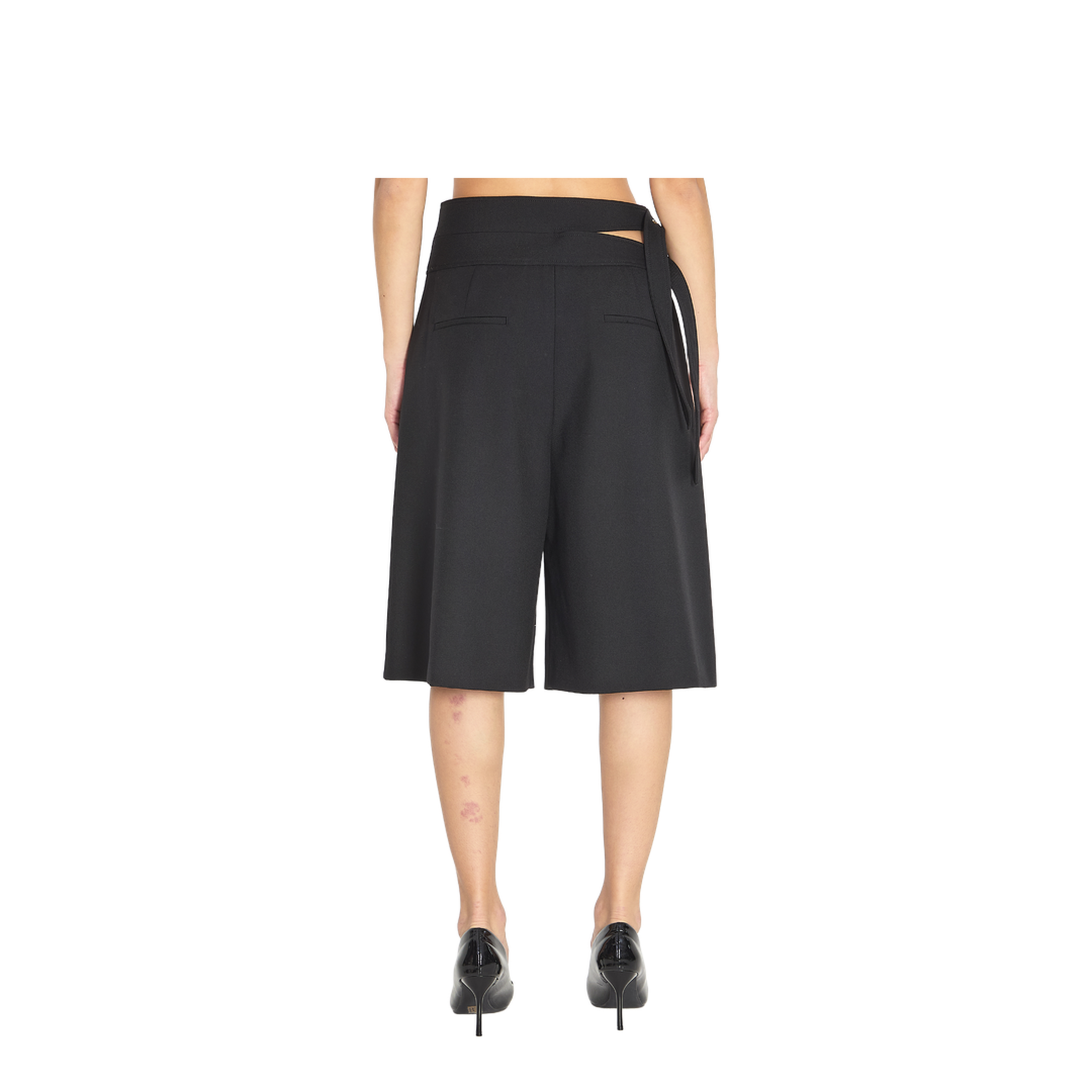 Bermuda Shorts with Double Belt - Image 4