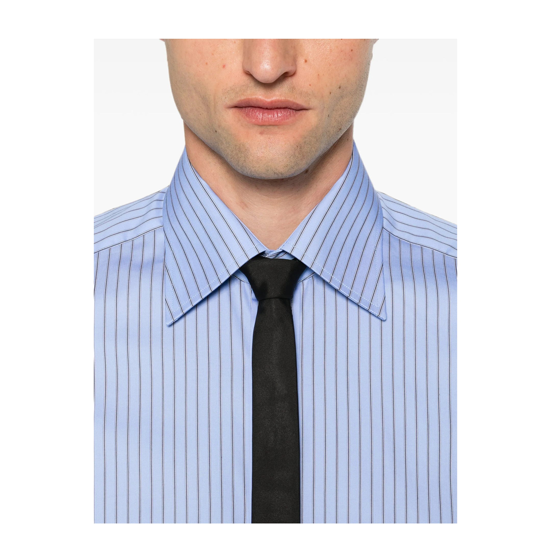 Striped Cotton Shirt - Image 5