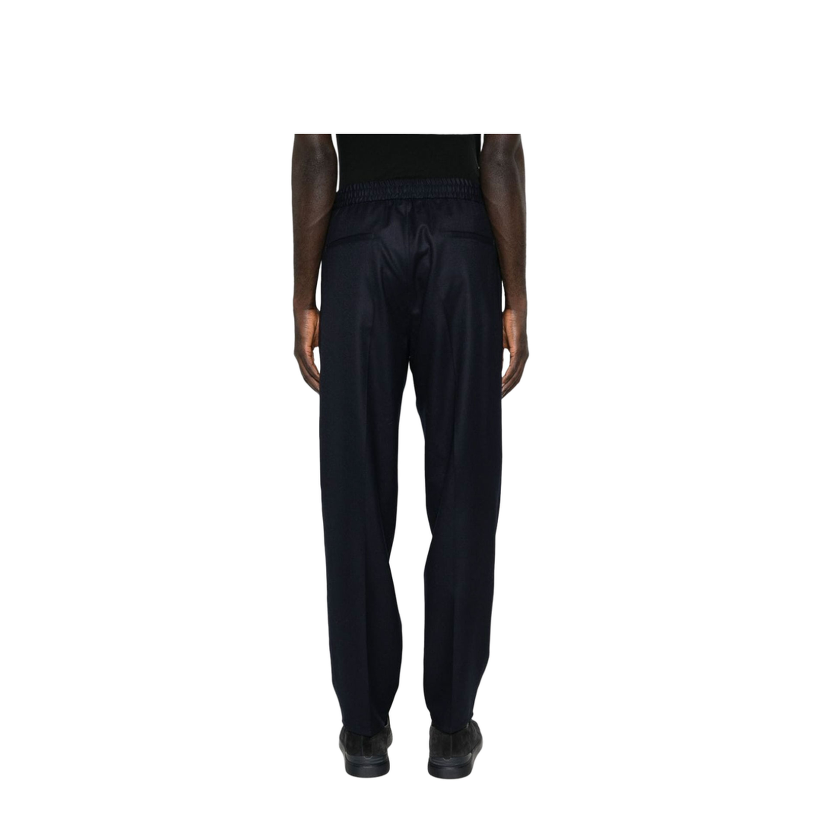 Leisure Fit Trousers Wool Black - Image 5