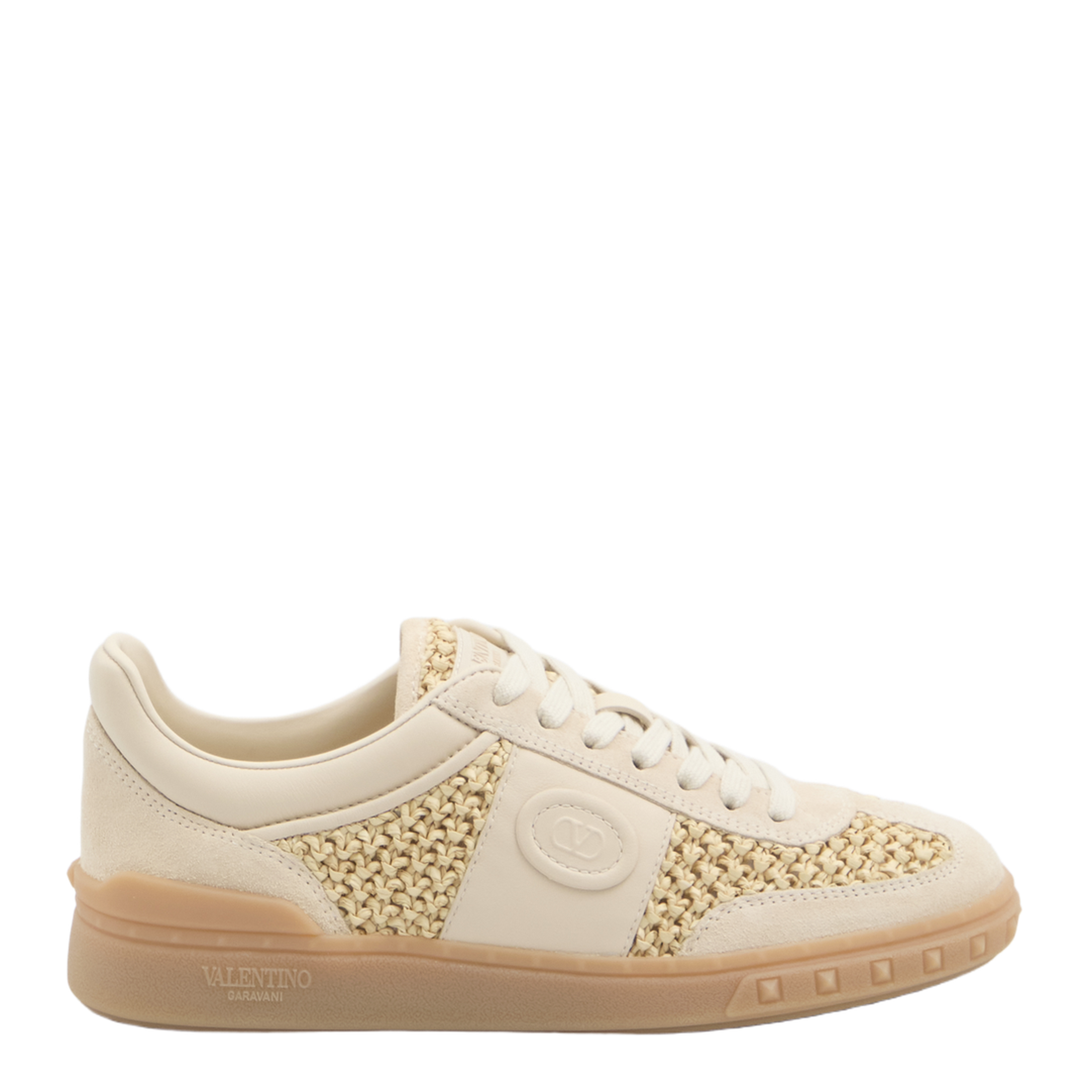 Upvillage Sneakers in Woven Raffia - Image 1