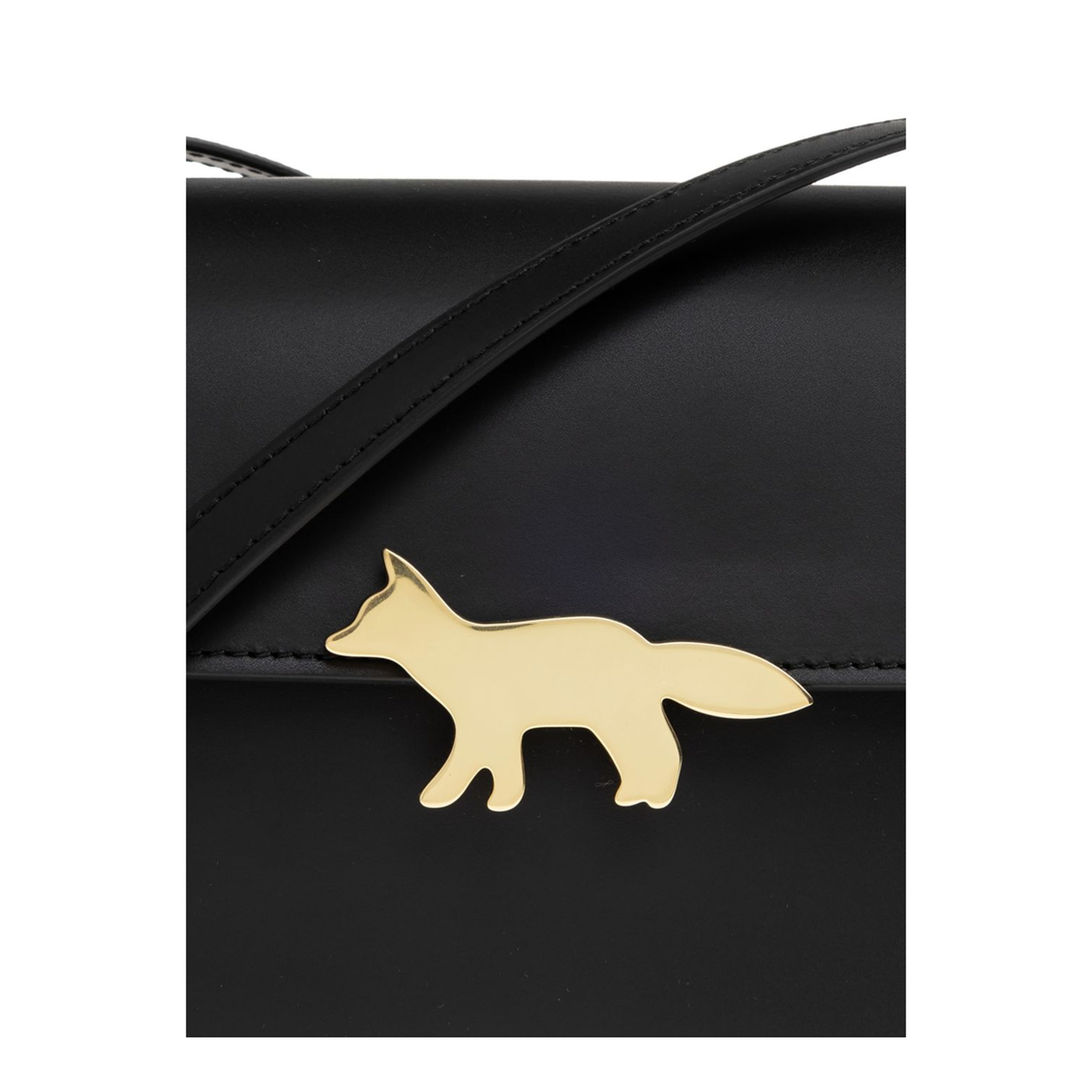 Edie Bag One Size Leather Crossbody - Black - Image 4