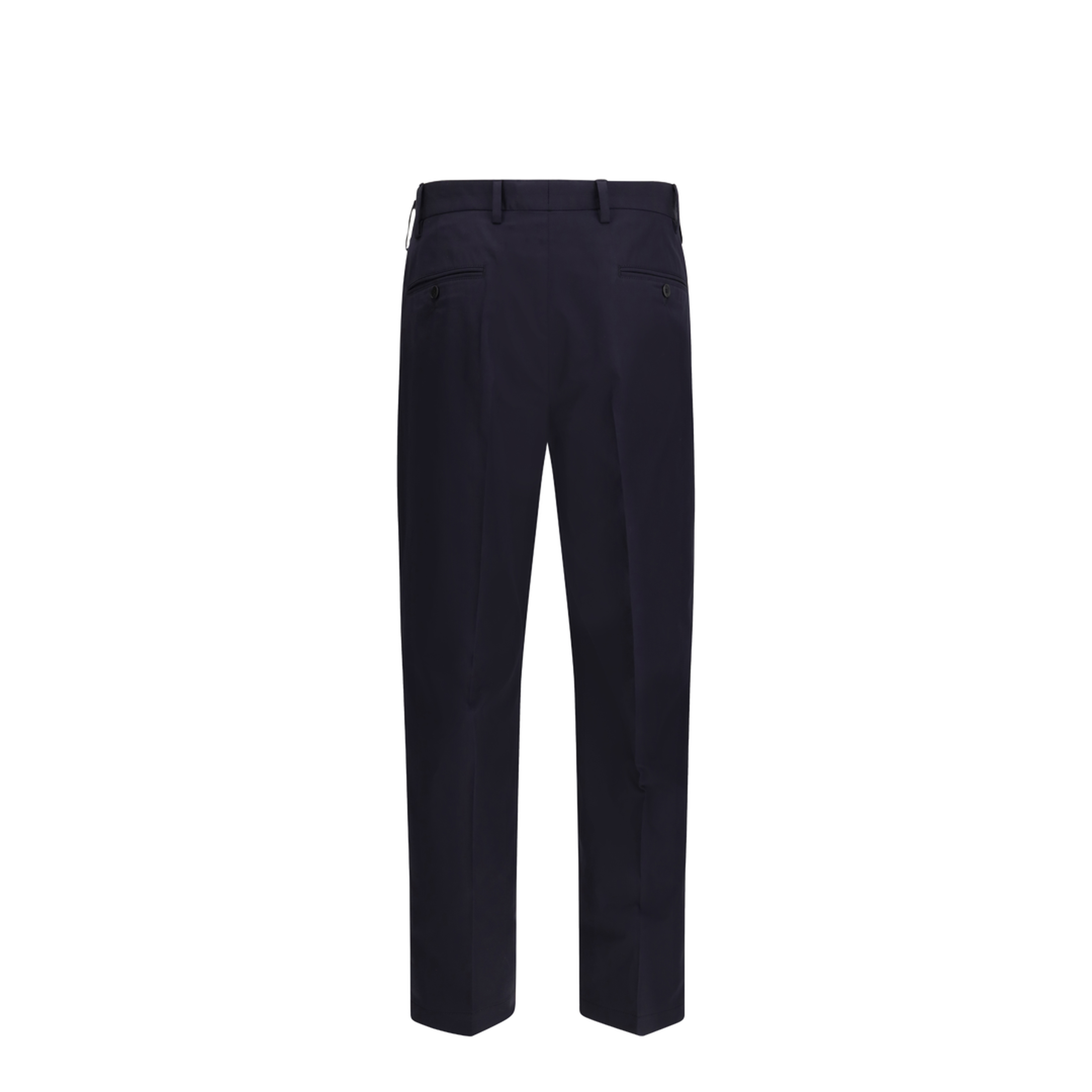 Tailored Cotton Poplin Pants - Image 2