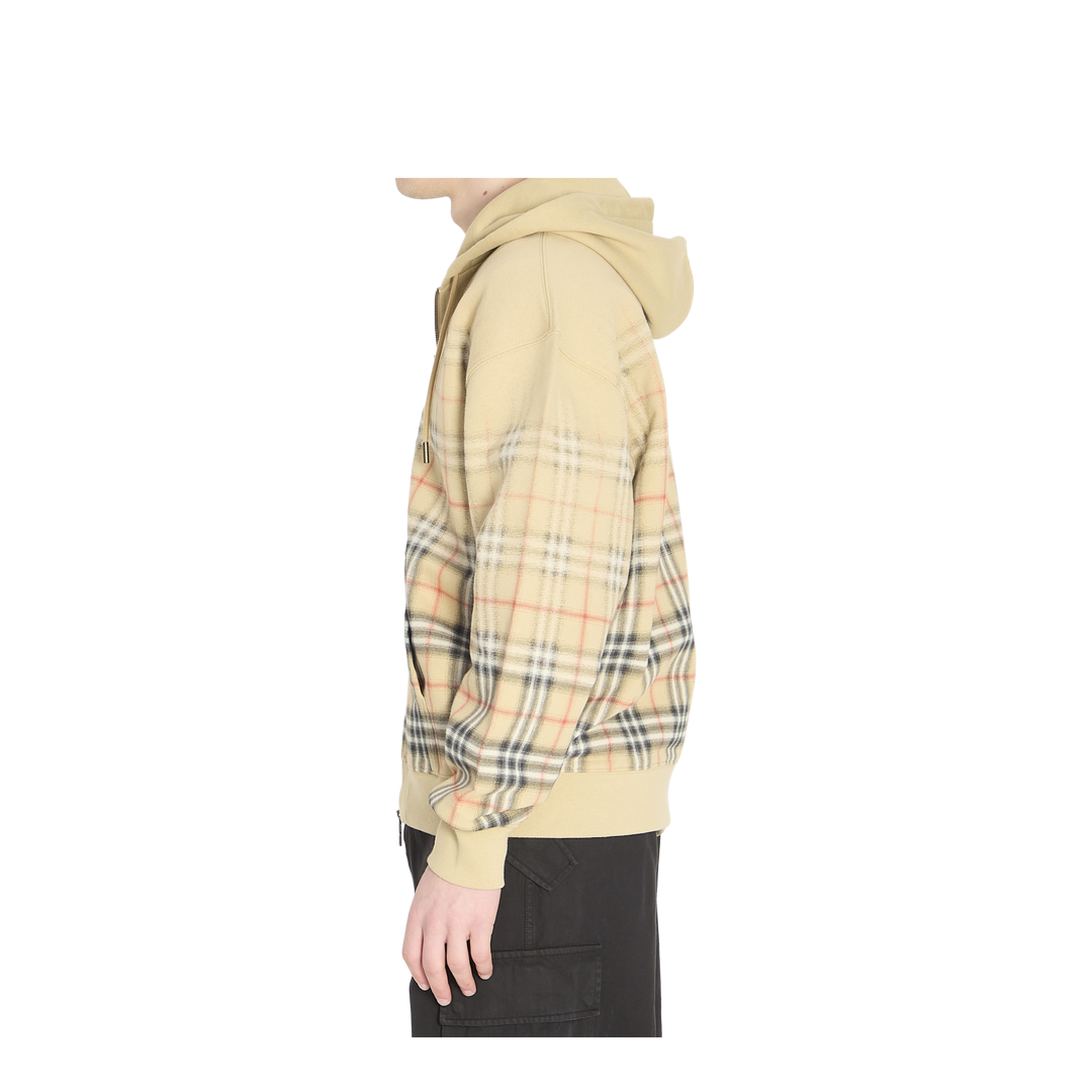 RORY DEG CHK HOODIE SWEATSHIRT - Image 3
