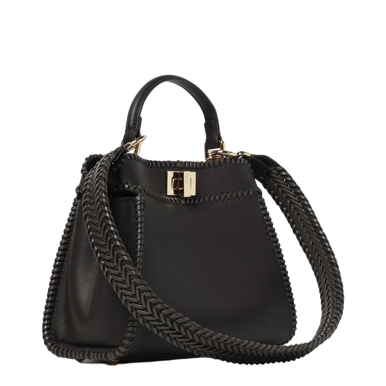 Peekaboo Mini Leather Brown - Image 3