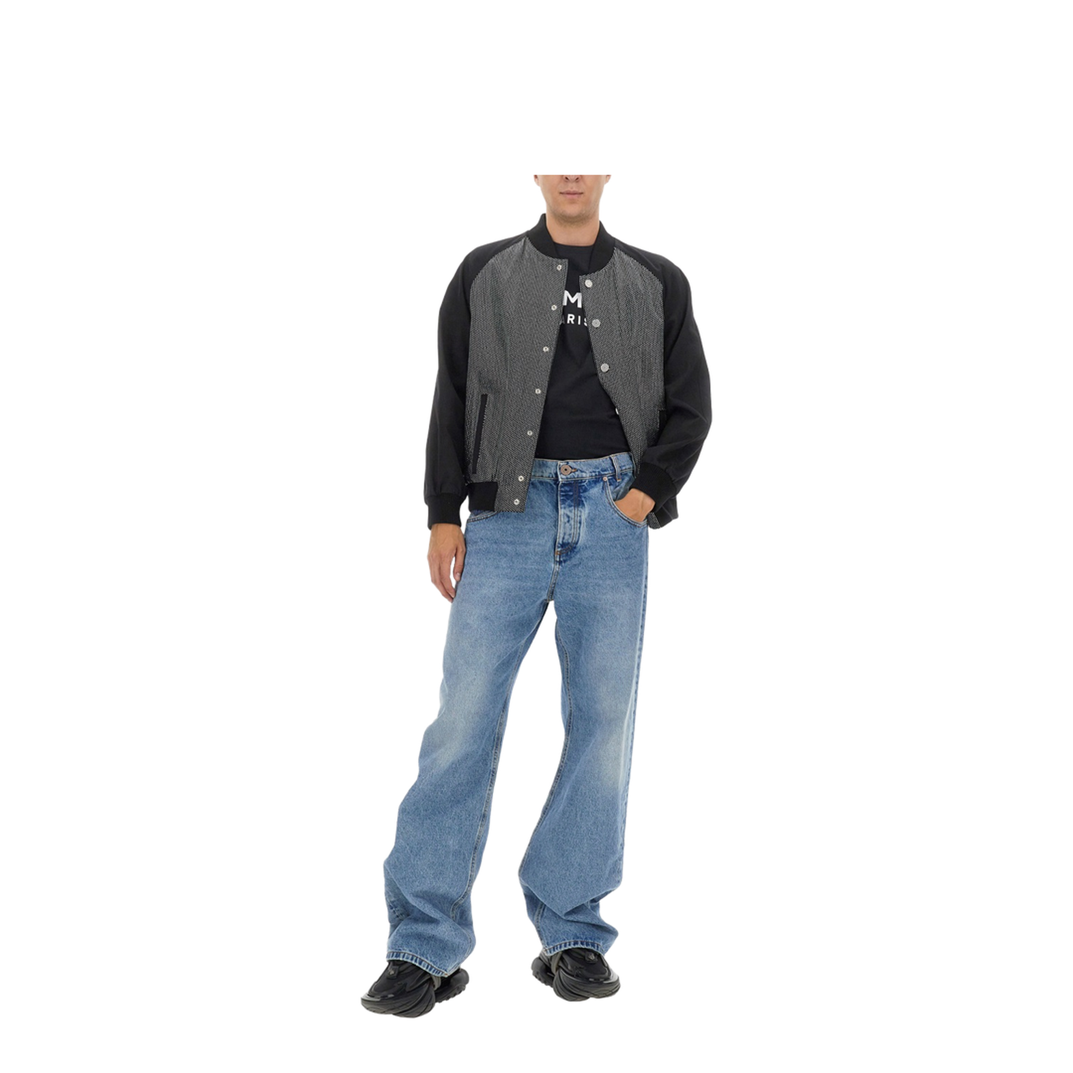 Rhinestone Bomber Jacket - Image 2