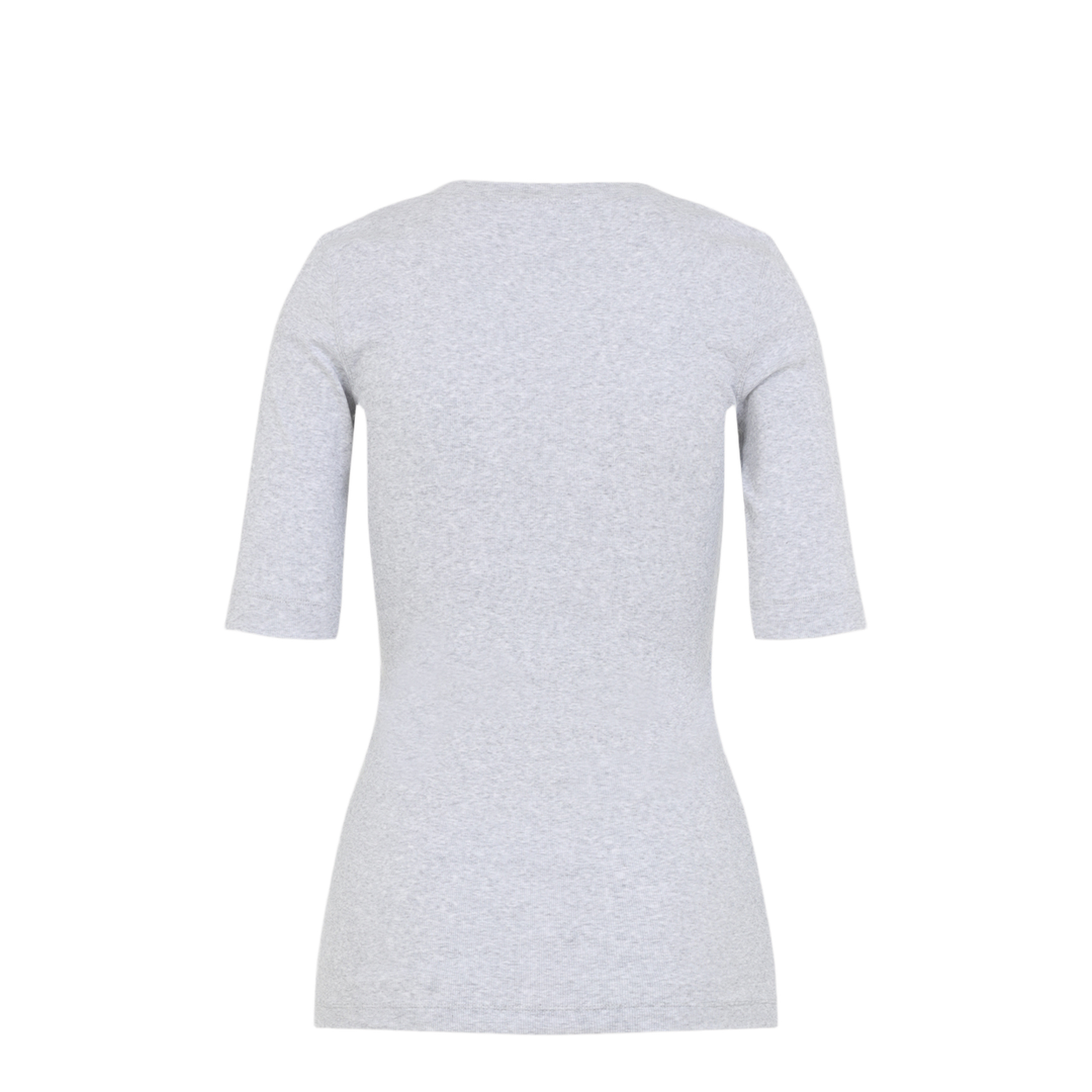 V-Neck Ribbed T-Shirt - Image 4