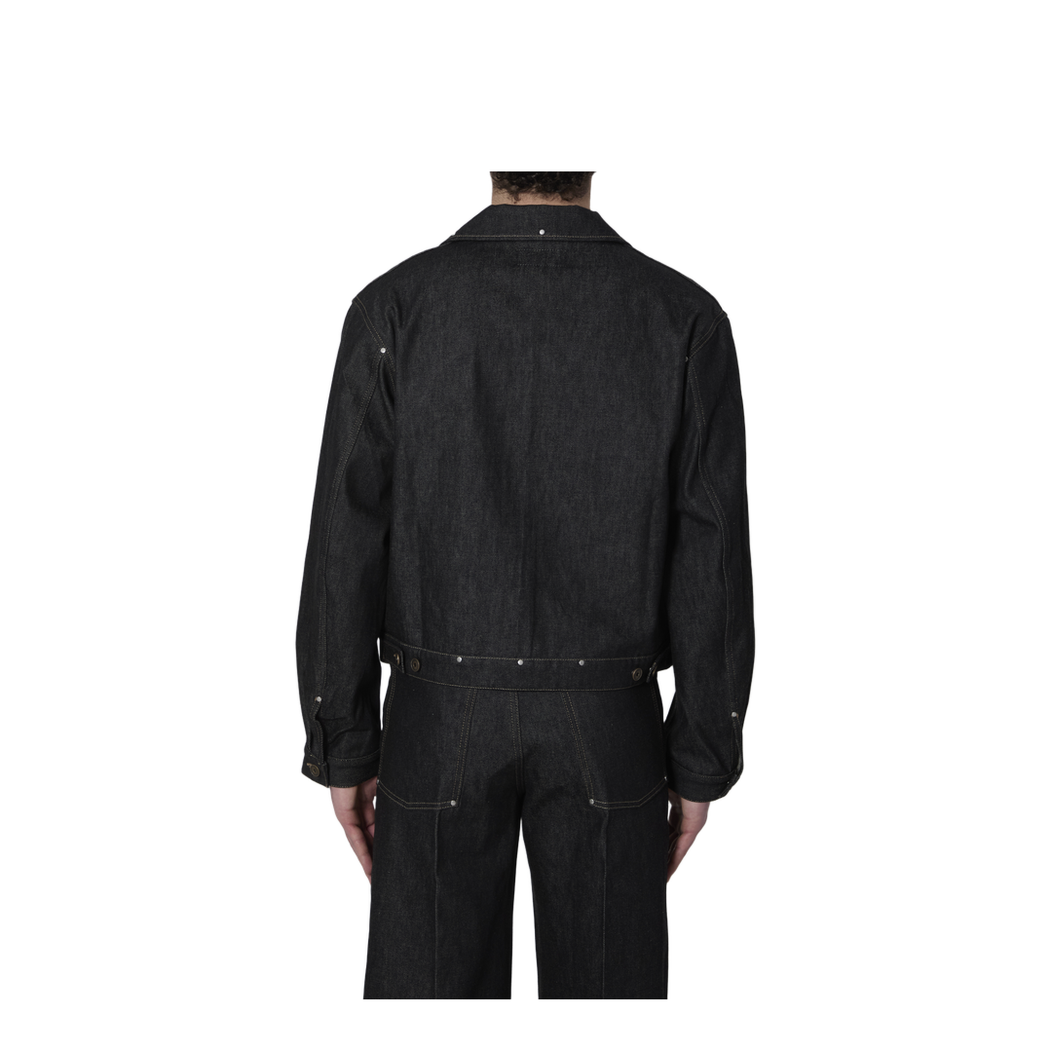 Denim Trucker Jacket - Image 4