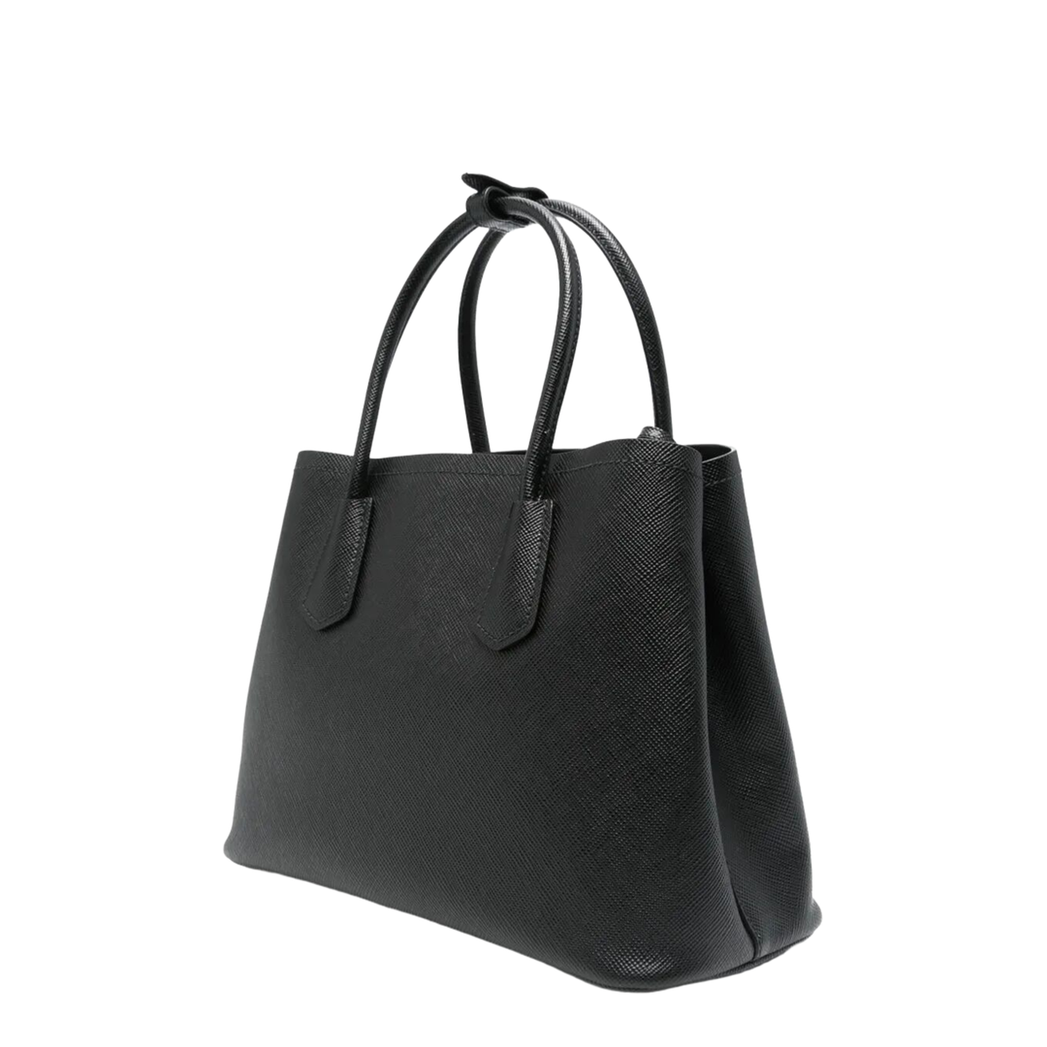 Medium Double Saffiano Leather Bag - Image 3
