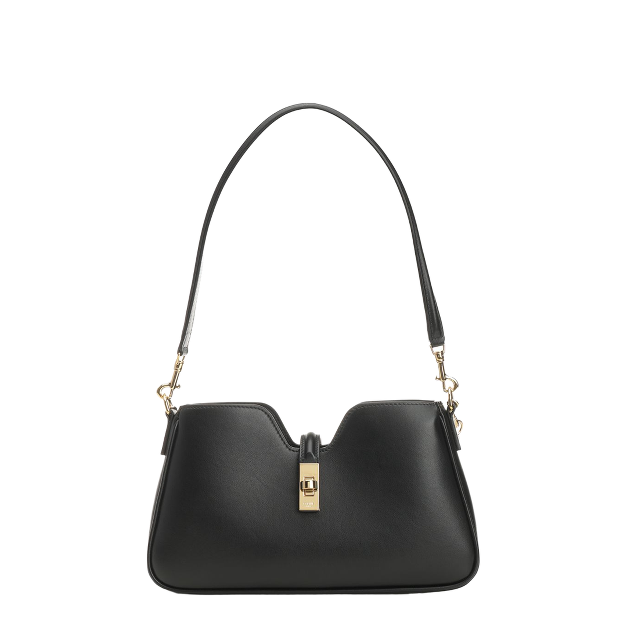 Shoulder Camille 16 Soft in Smooth Calfskin - Black - Image 5