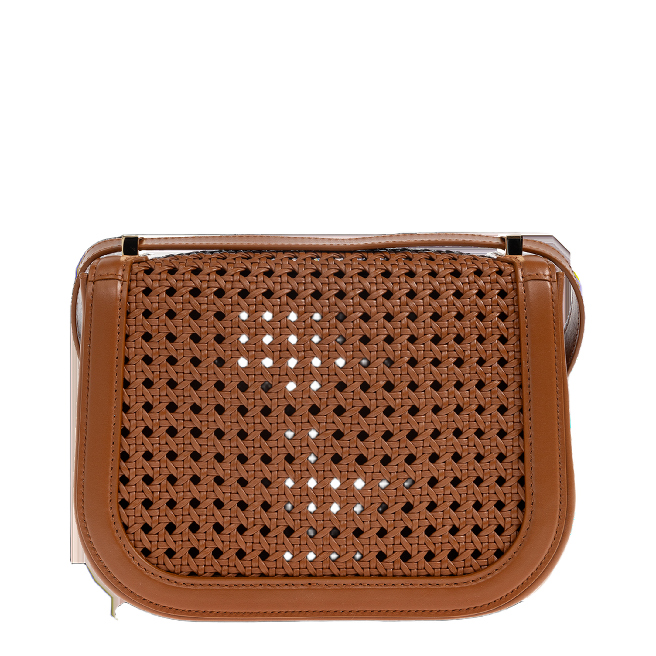 Double G XS Hammered Calfskin Crossbody - Nero - Image 1
