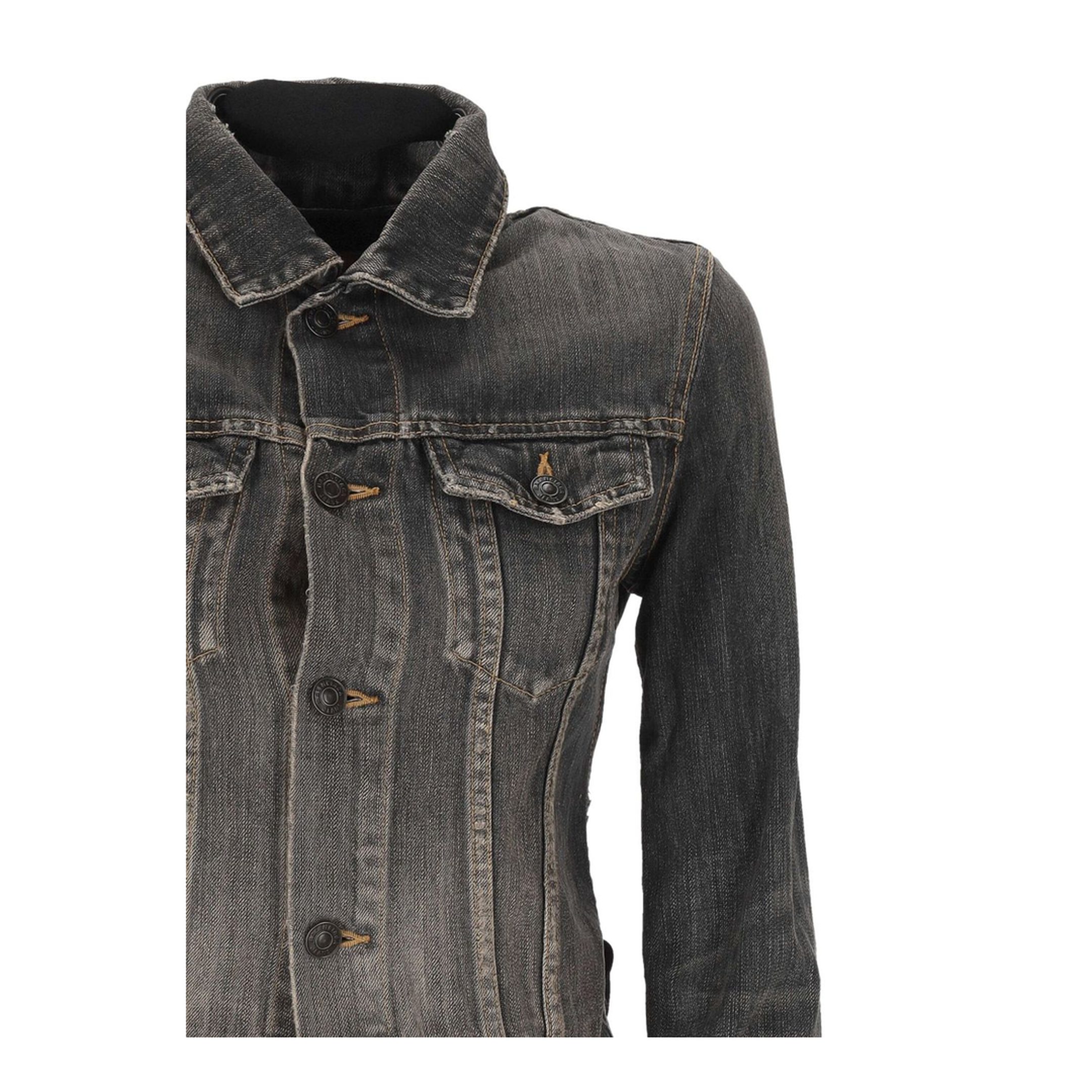 Dark Gray Lace Jacket - Image 3