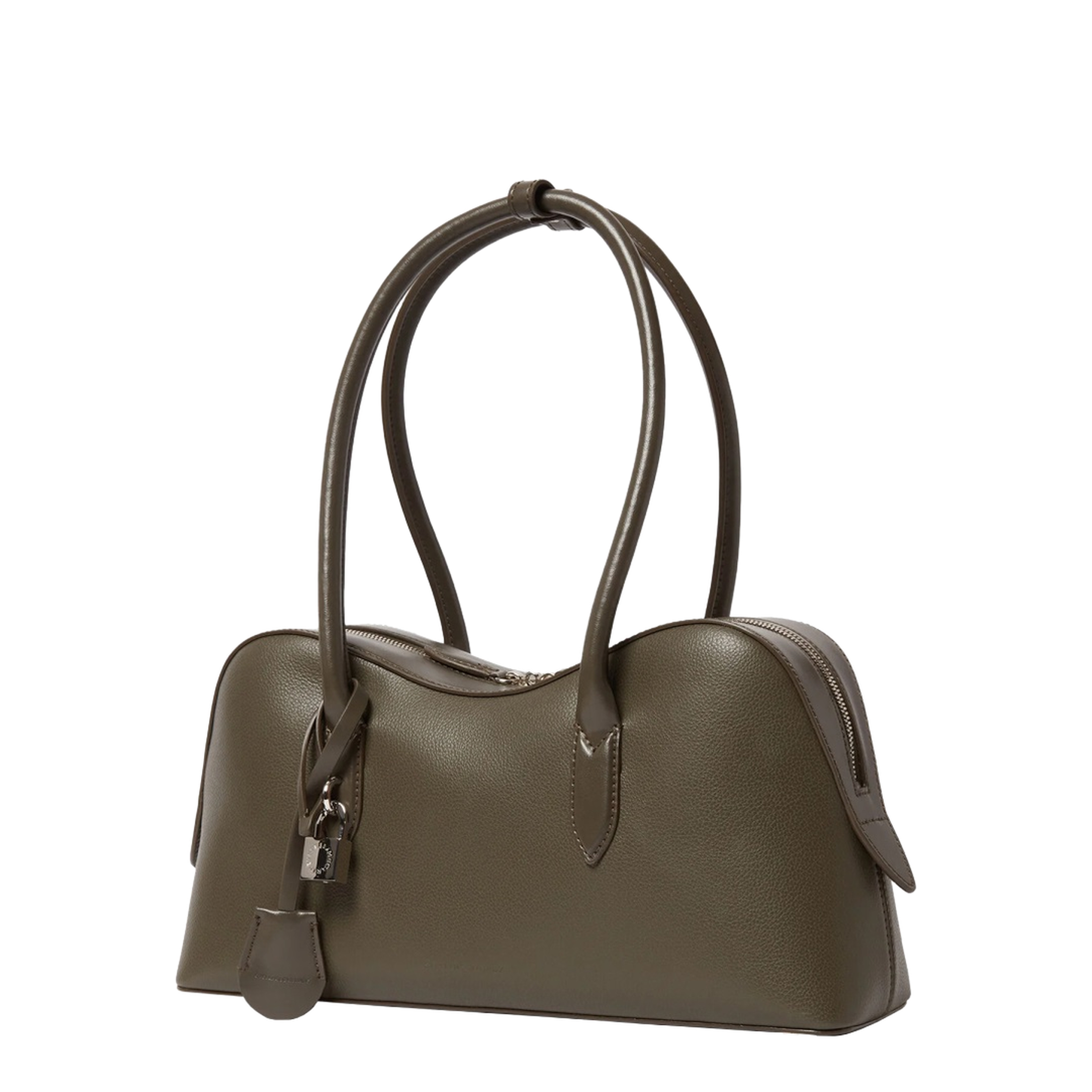 Ryder Medium Polyamide Shoulder Bag - Dark Olive - Image 2
