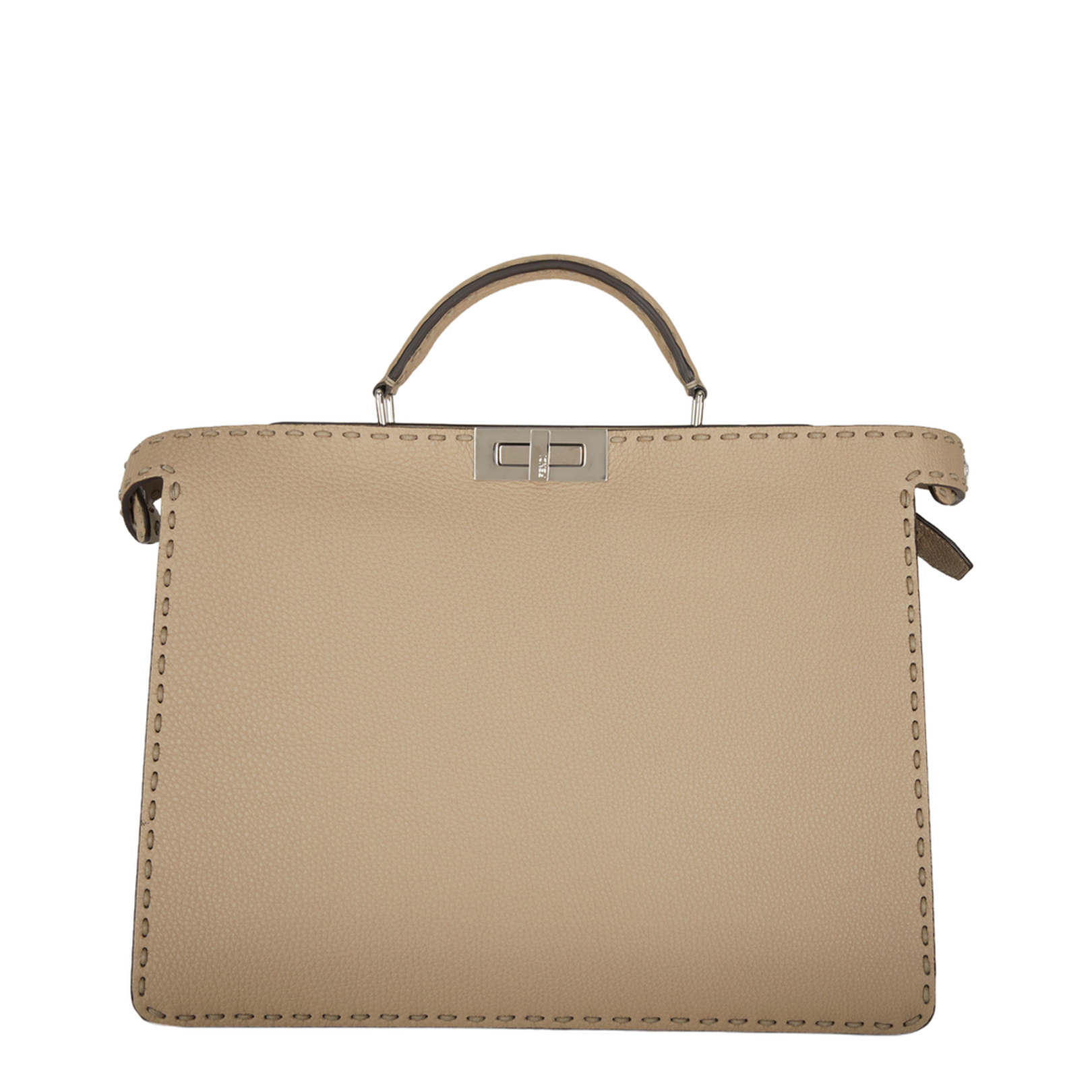 Peekaboo ISeeU Medium
Grey Leather Bag - Image 5