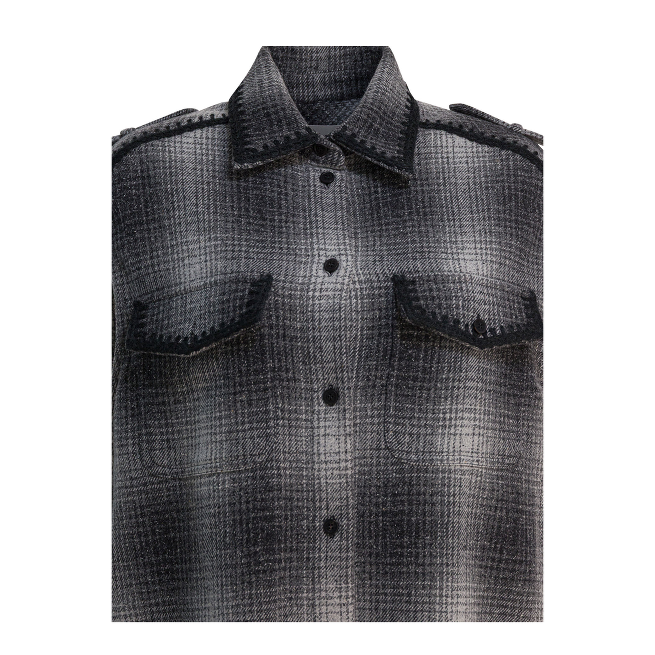 Wool-Blend Chemisier Dress - Image 3