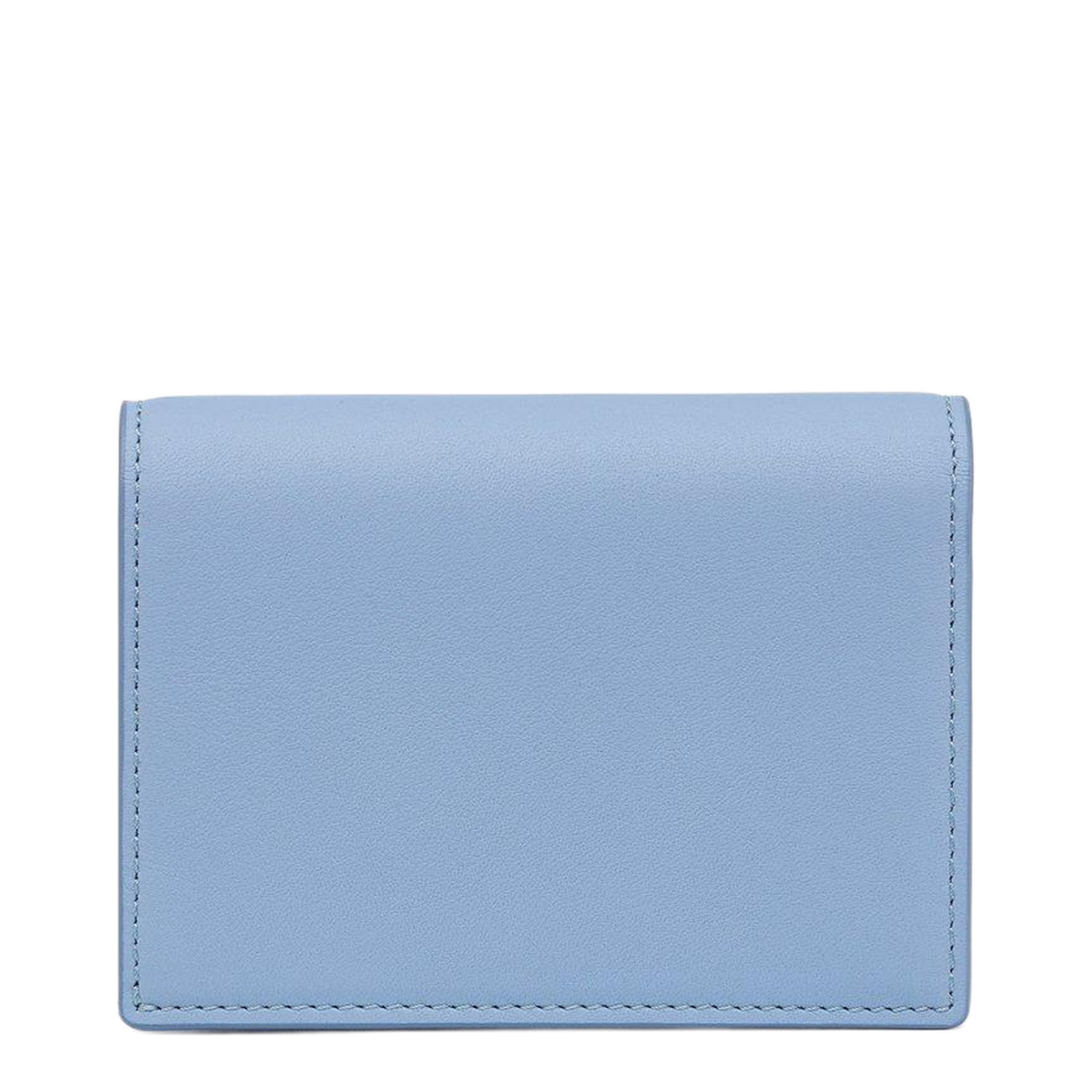 Spanish Calfskin Diamond Snap Wallet - Blue - Image 3