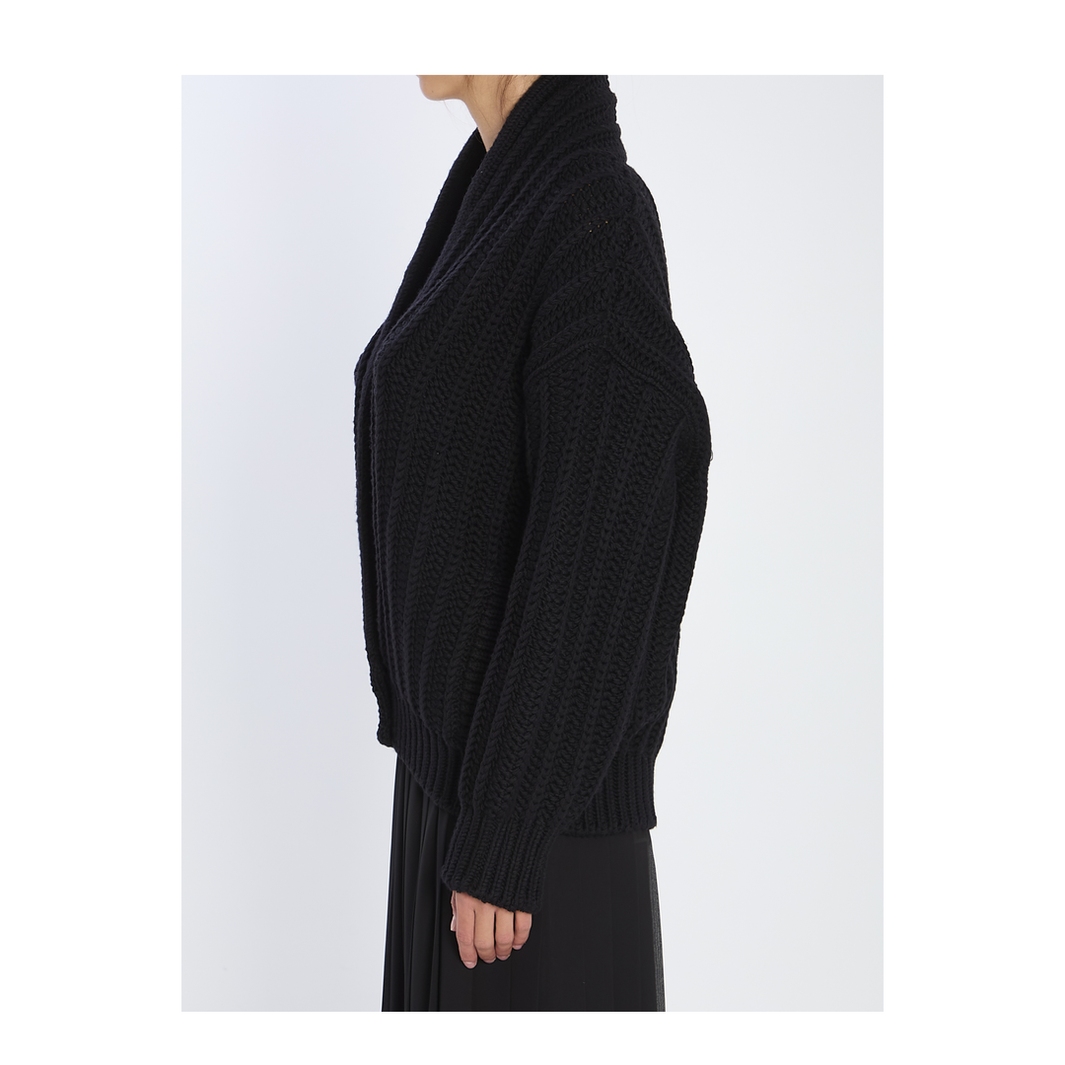 Virgin Wool Cardigan - Image 3