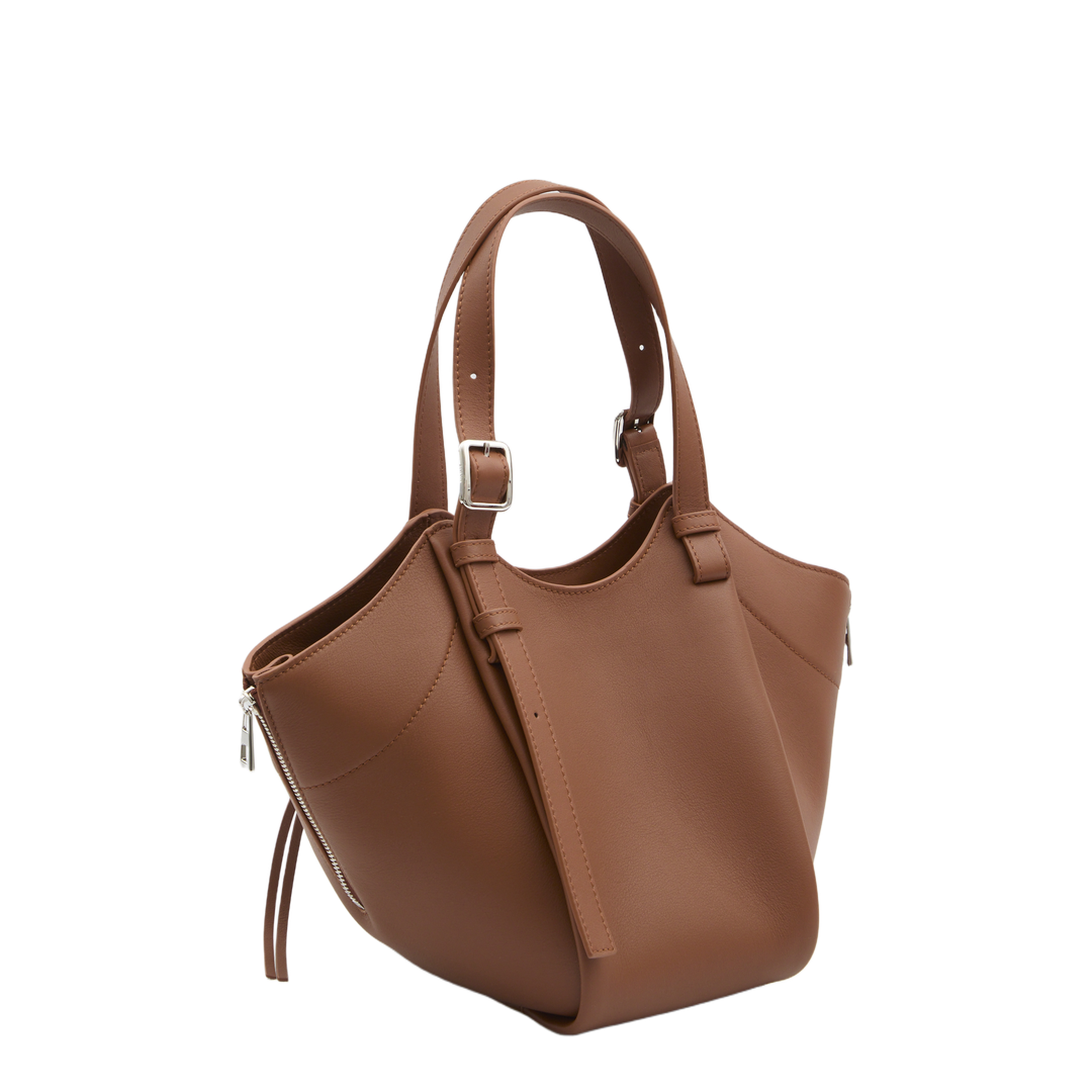 Hammock Flip Bag In Classic Calfskin - Squirrel - Image 2