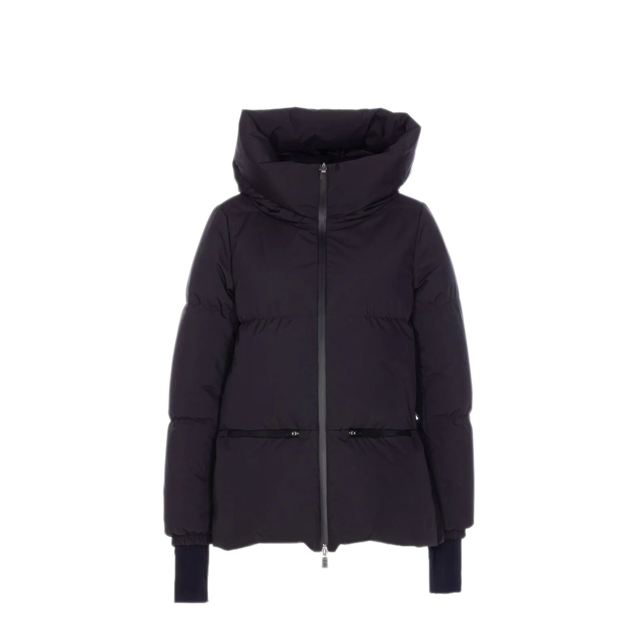 2Layers Hooded Short Down Jacket - Image 1