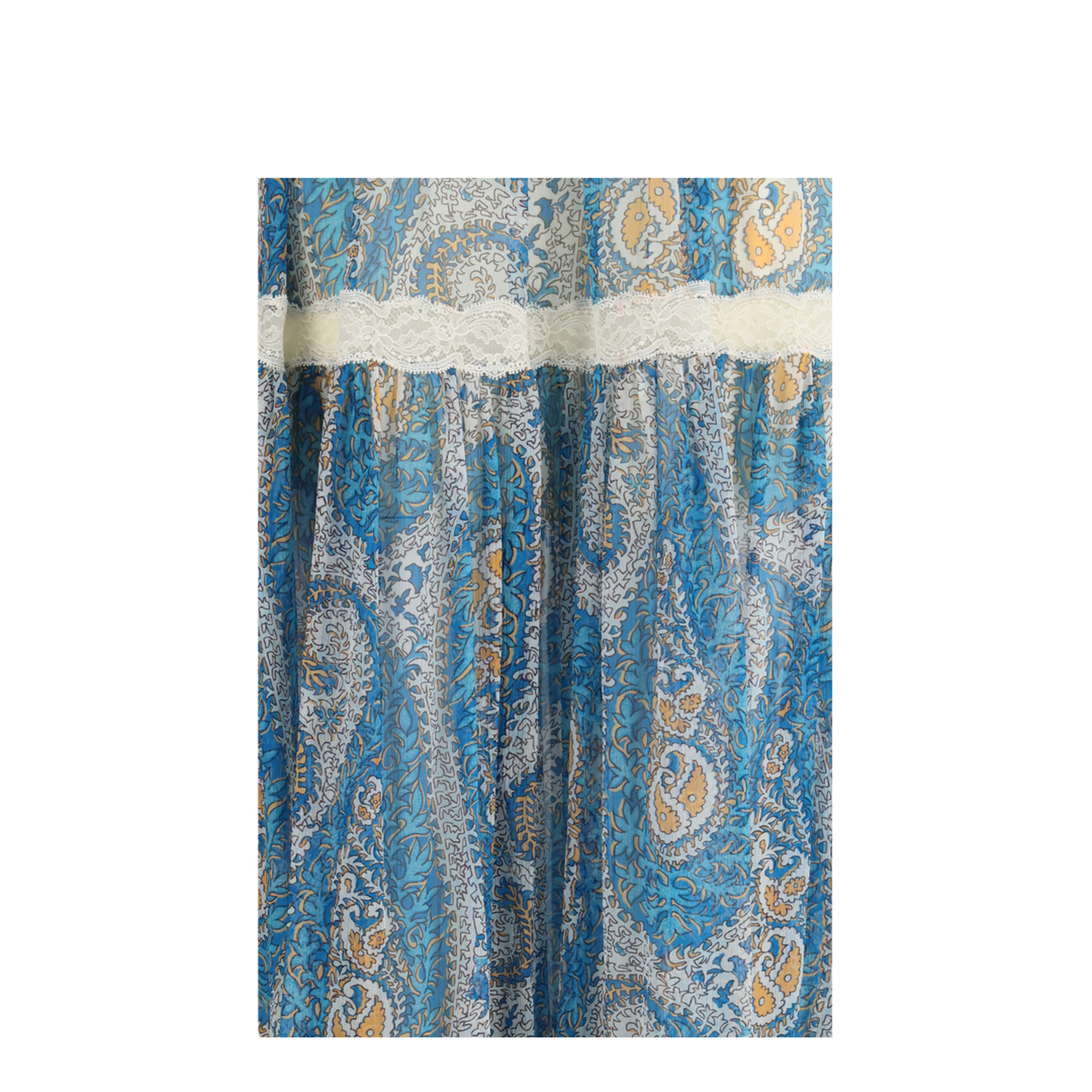 Silk Crepon Maxi Skirt - Image 3