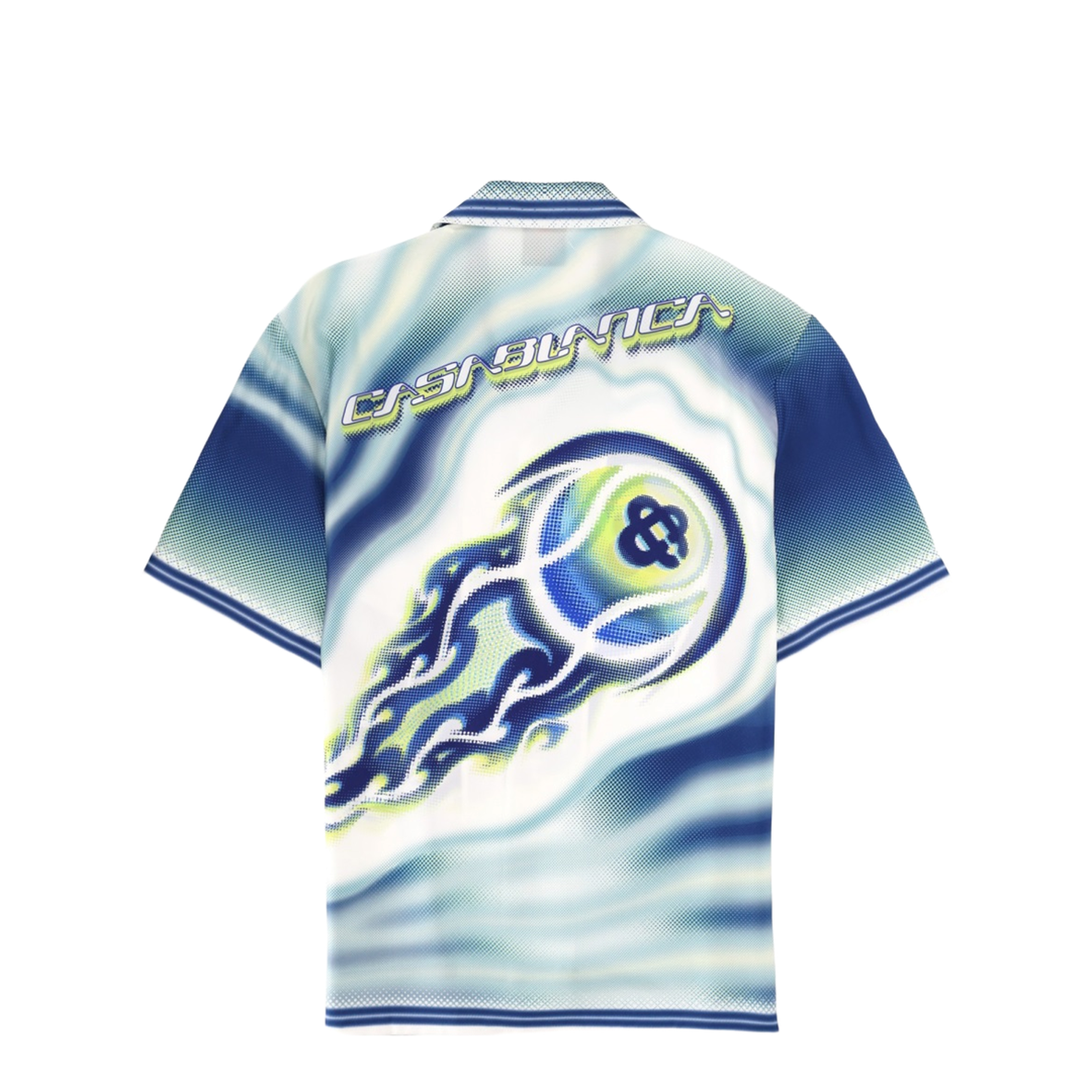 Flaming Tennis Ball Shirt - Image 3