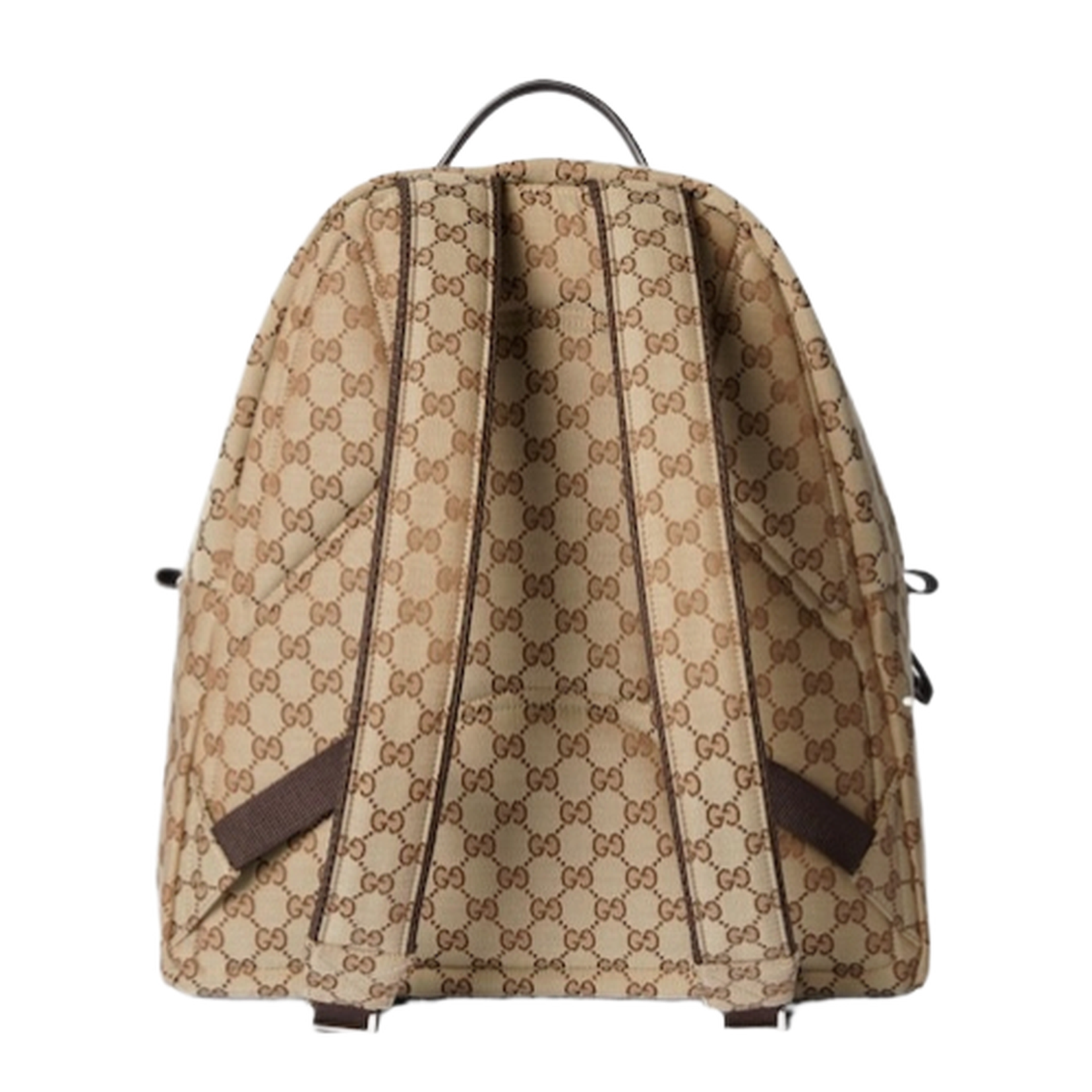 GG Canvas Medium Canvas Backpack - Beige - Image 3