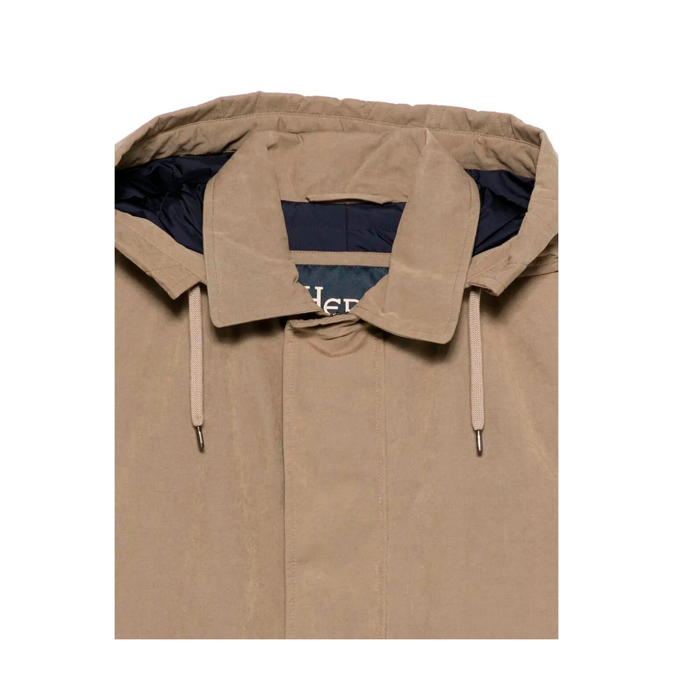 Padded Long Parka with Hood - Image 3