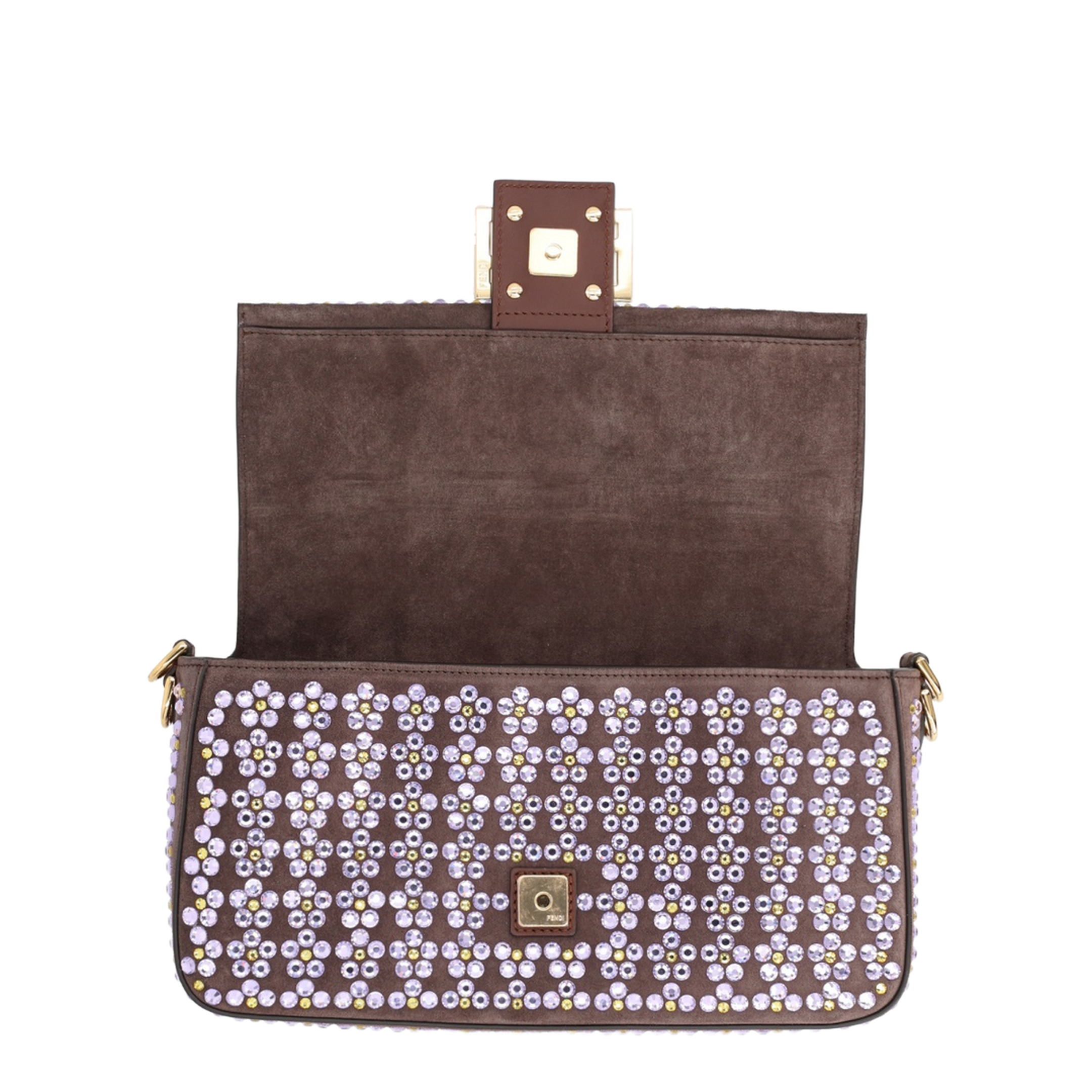 Baguette Medium Calfskin Shoulder Bag - Mahogany - Image 3