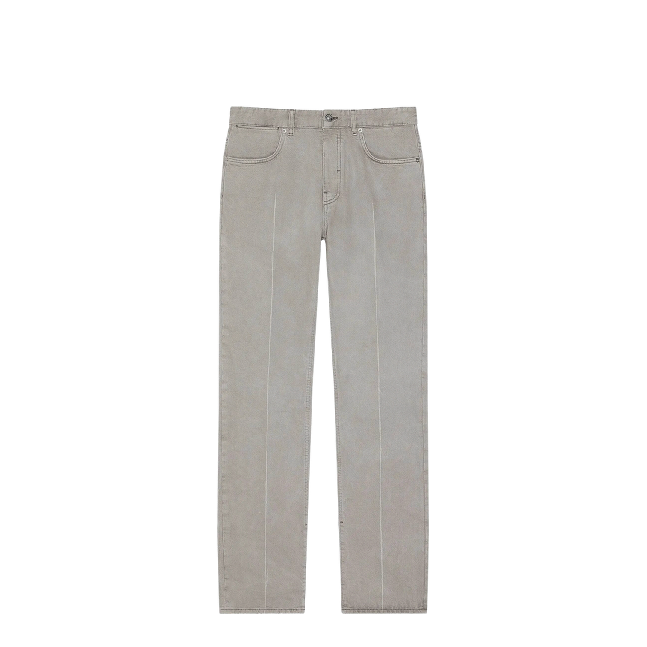 Straight Fit Denim Pants - Image 1