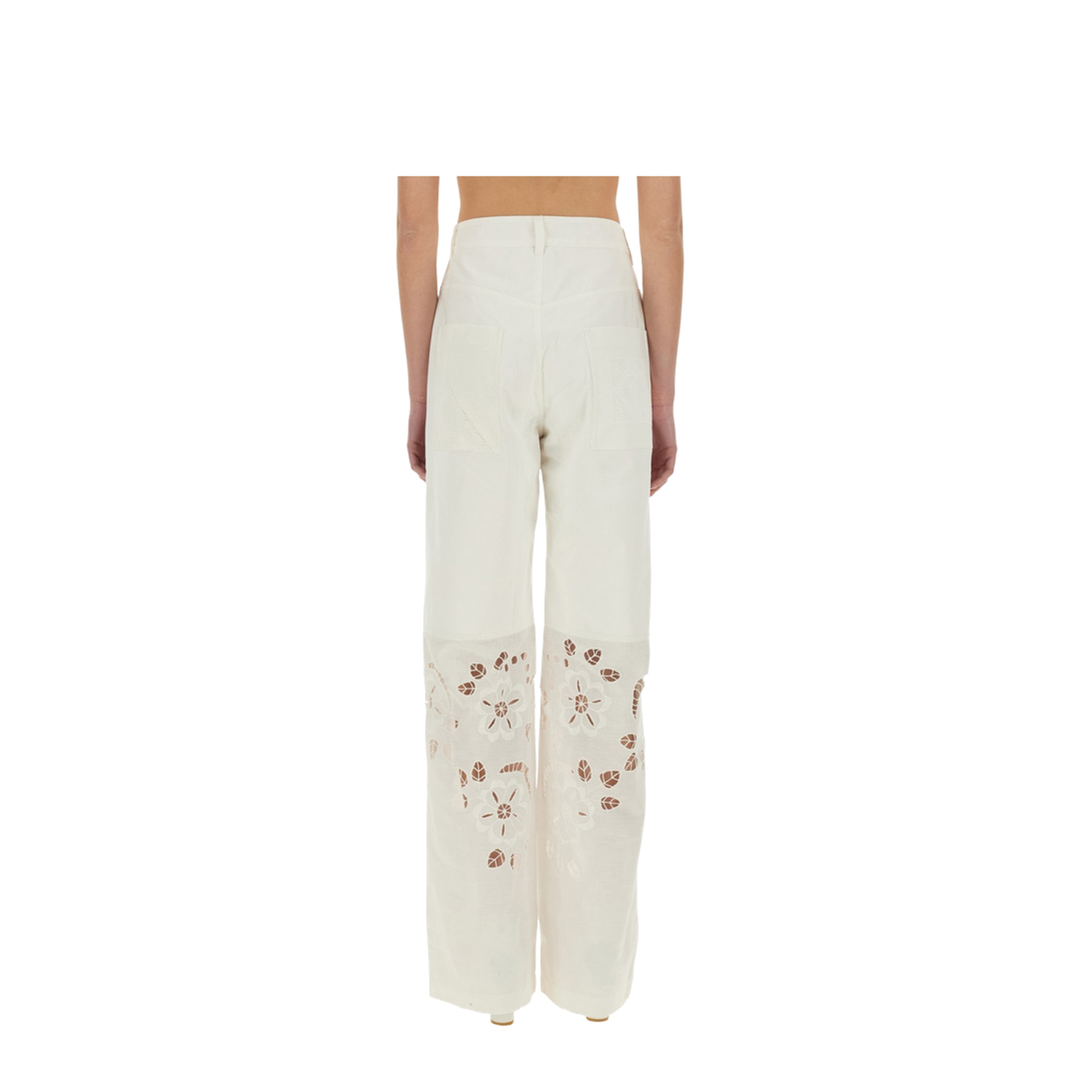 Upcycled Linen Pants - Image 3