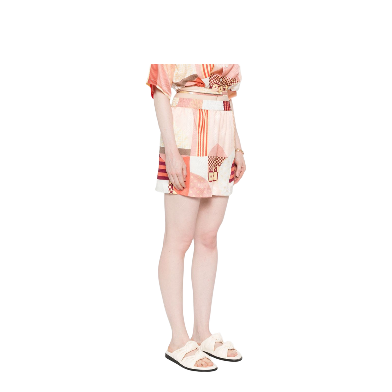 Silk Multicolour Shorts - Image 5