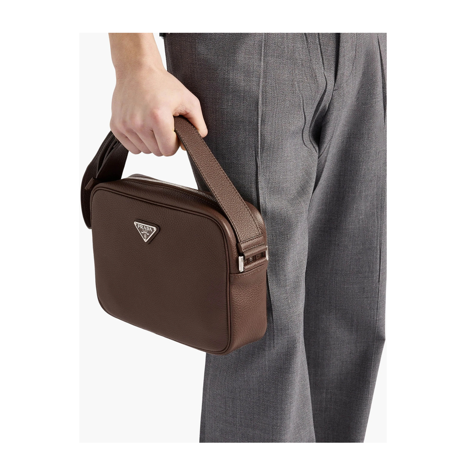 Leather Crossbody Bag - Image 5