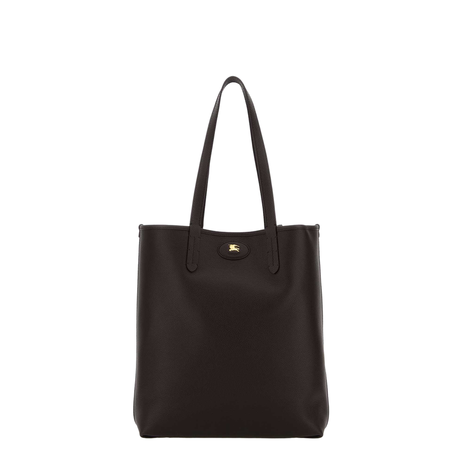 Bloomsbury Shopping Bag Leather Dark Brown - Image 1