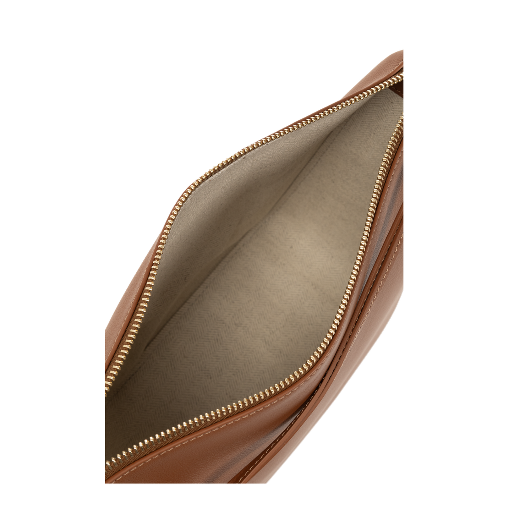 Mini Hammock Calfskin Hobo - Tan - Image 5