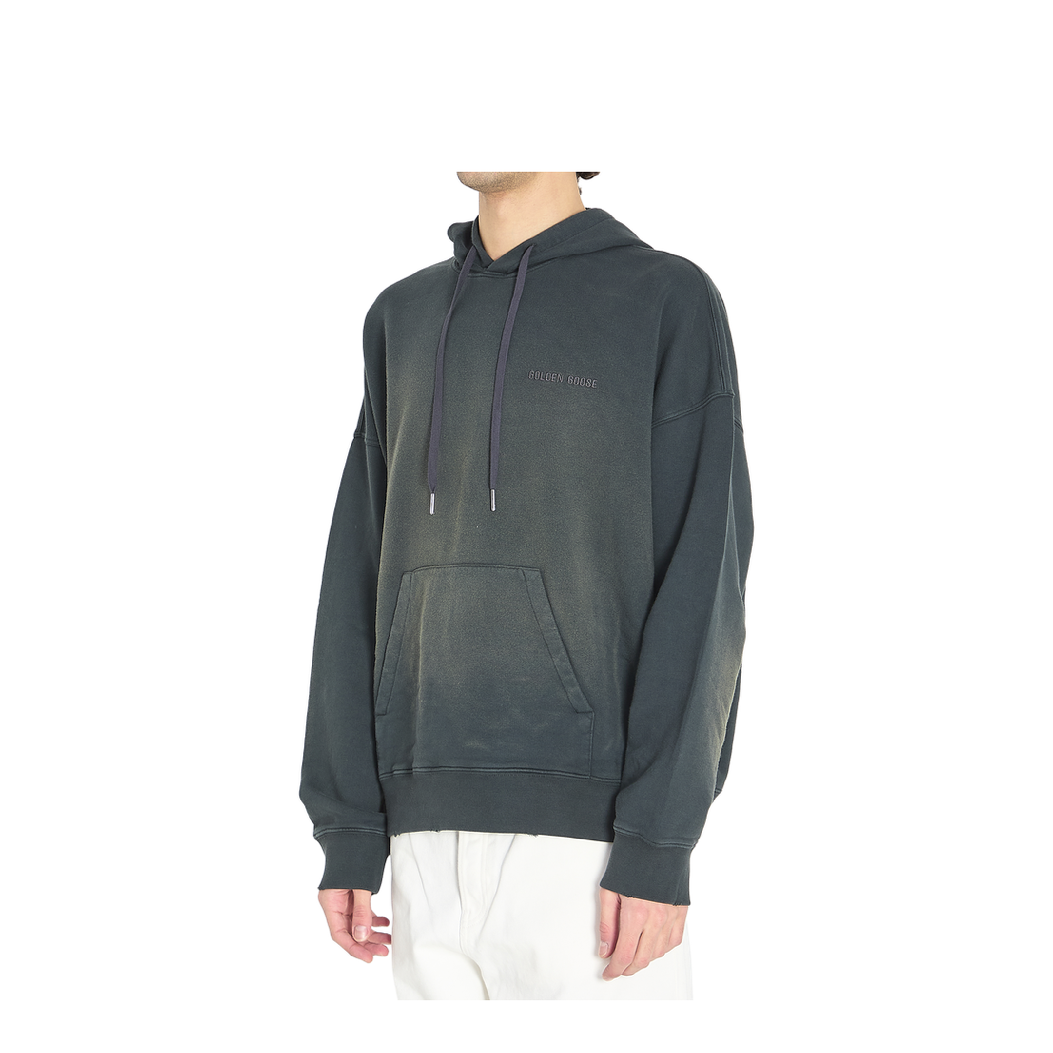 Sweatshirt with Bleached Effect - Image 2