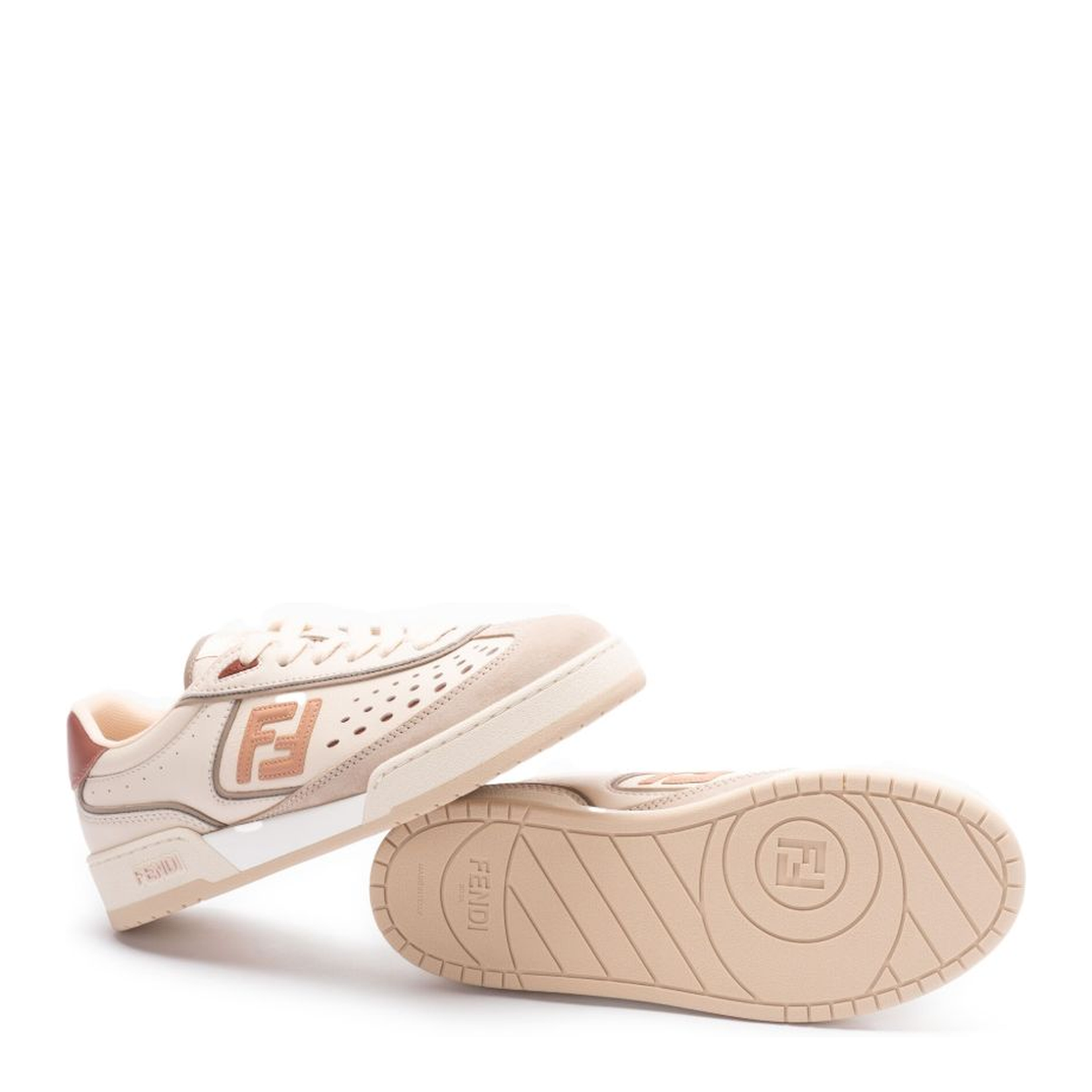 Match Leather Sneakers - Image 5