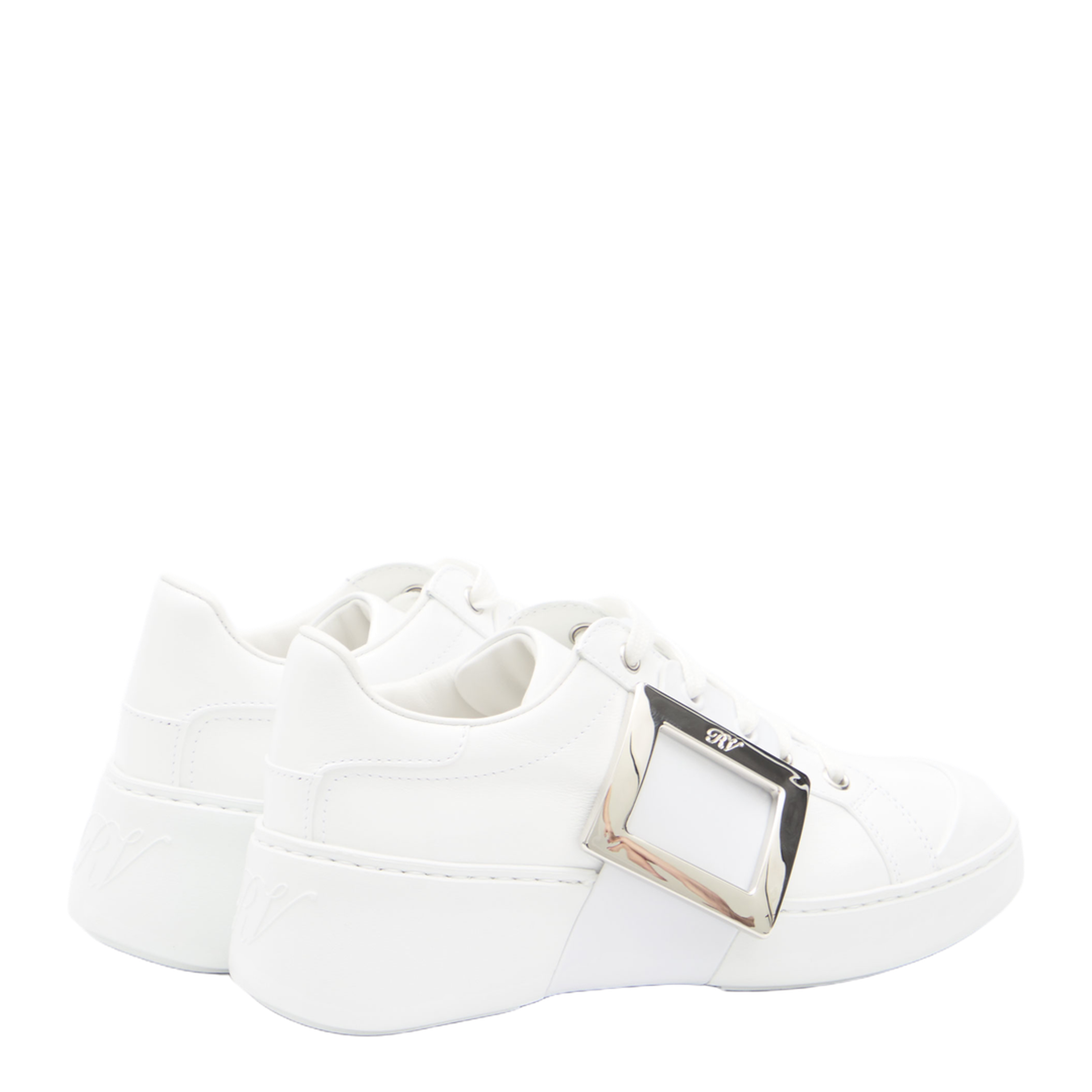 Viv Skate Metal Buckle Trainers - Image 3