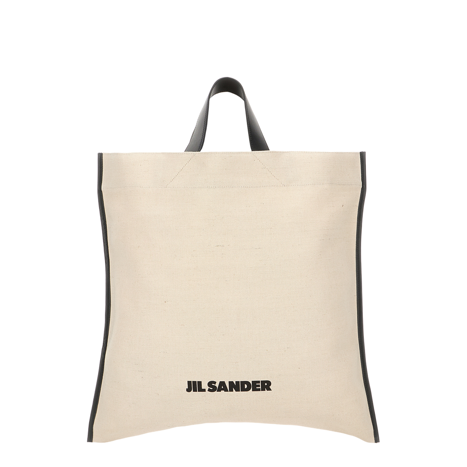 Sand Canvas Shopping Bag - Image 4