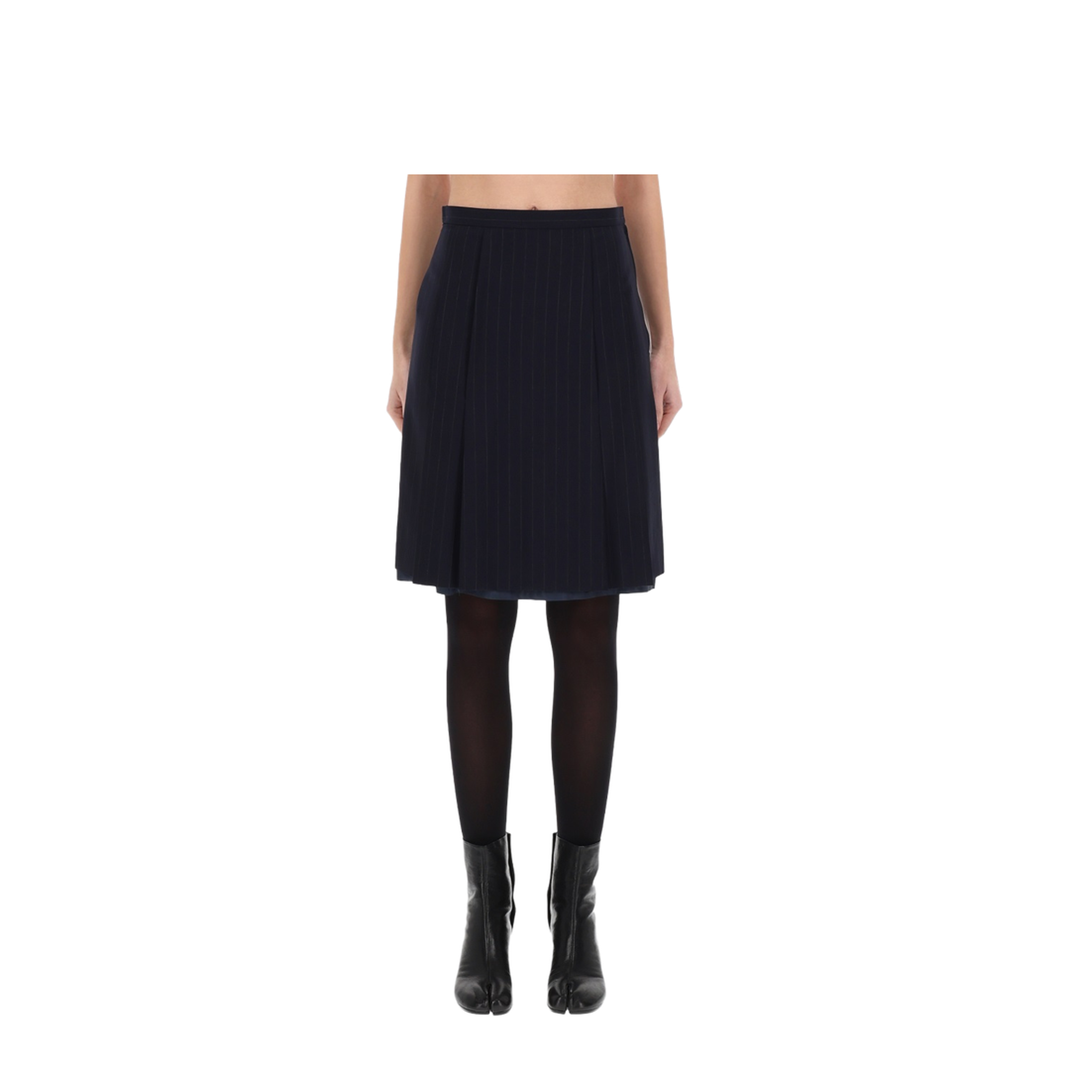Wool Midi Skirt - Image 1