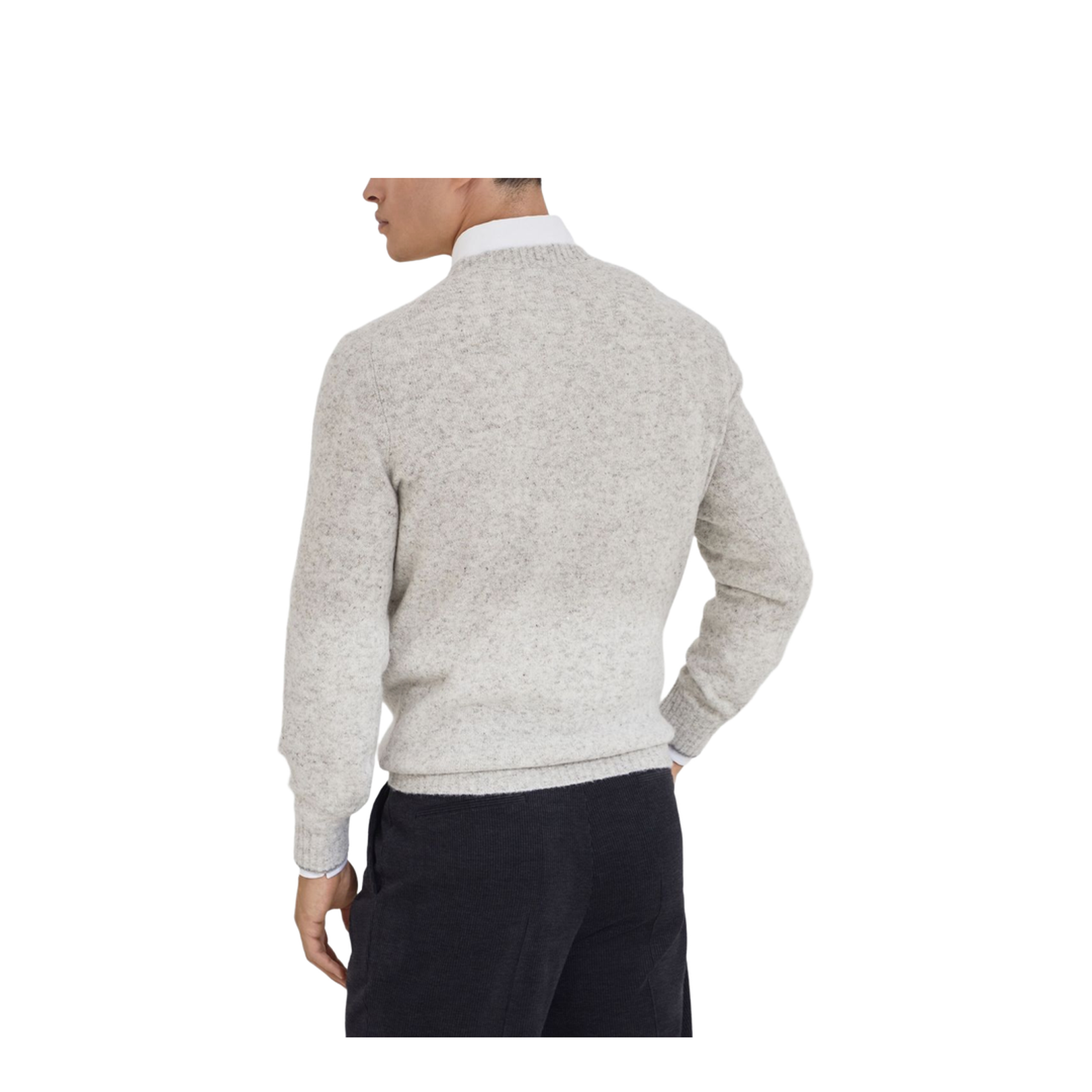 Buttoned Yarn Sweater - Image 3