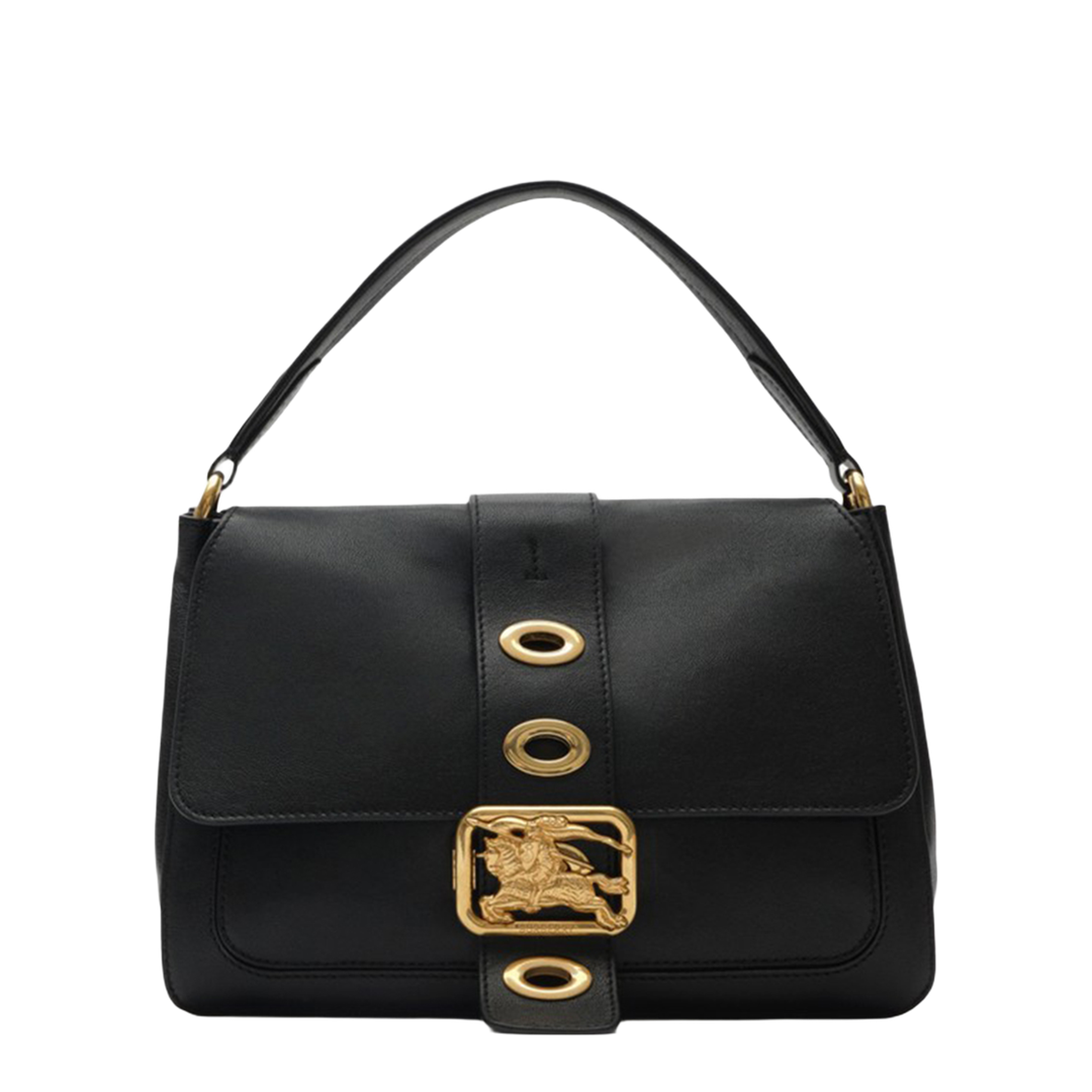 Rider Small Lambskin Shoulder Bag - Black - Image 1