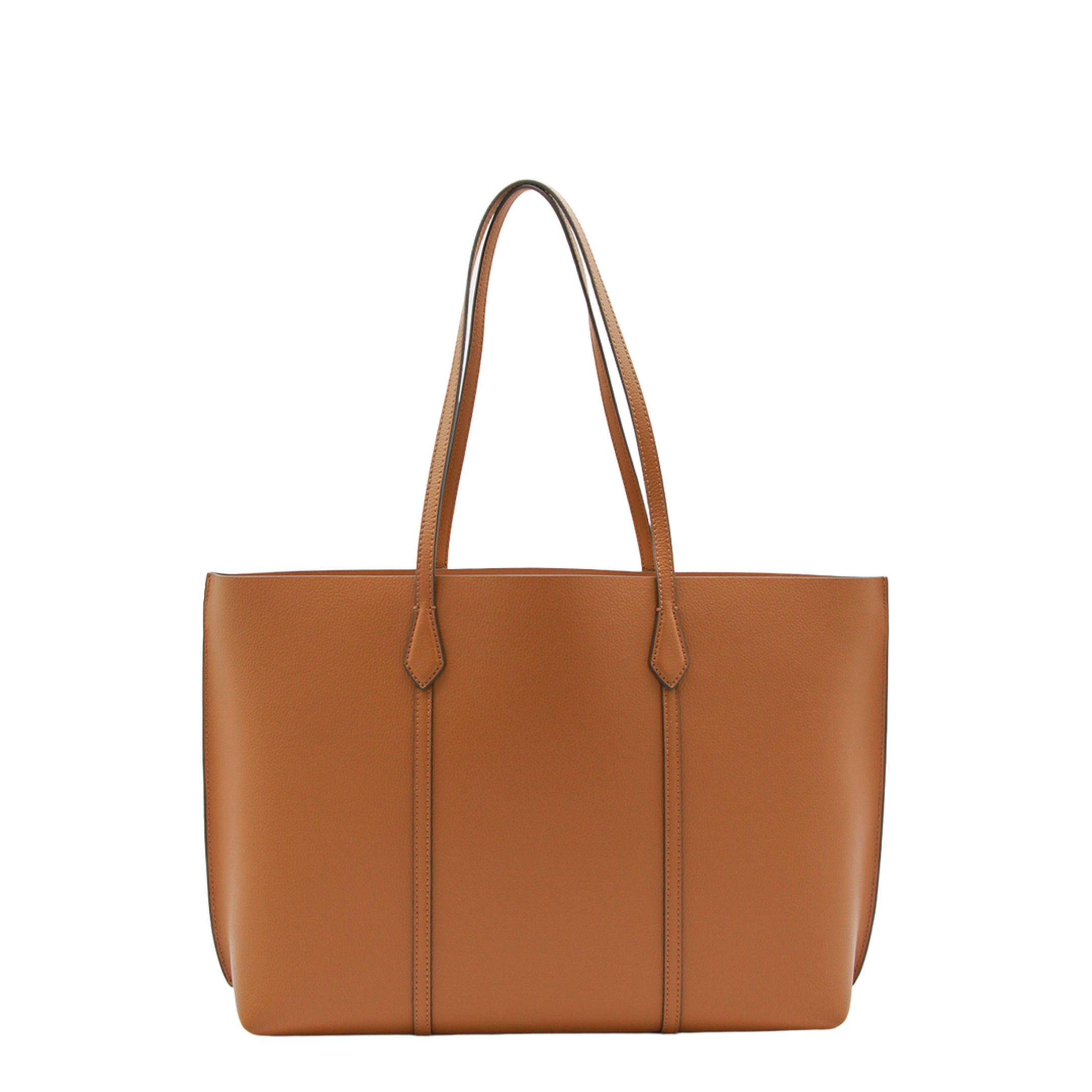 Perry Leather Tote - Autumn Brown - Image 5
