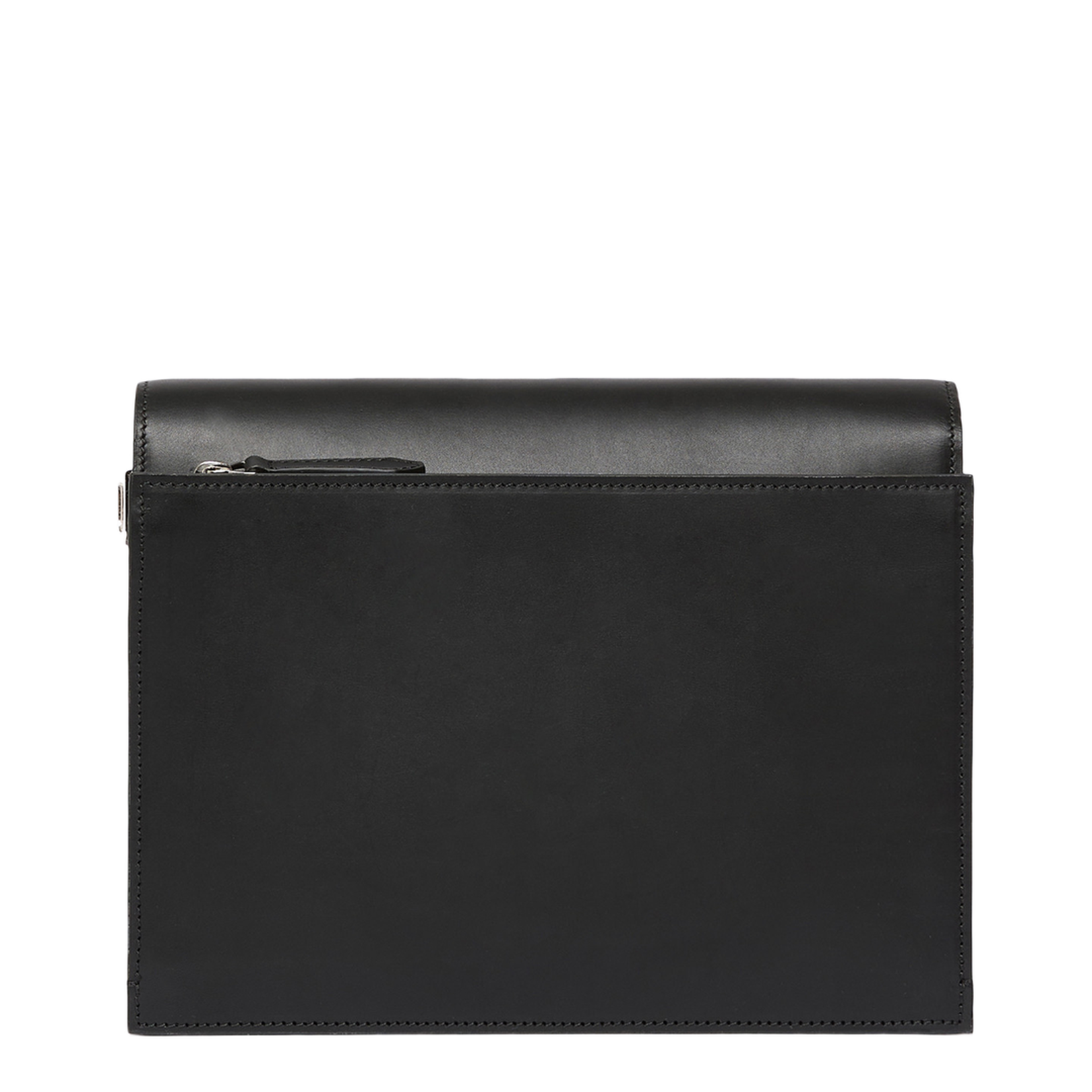 Biancaroughs Medium Leather Crossbody Bag Black - Image 3