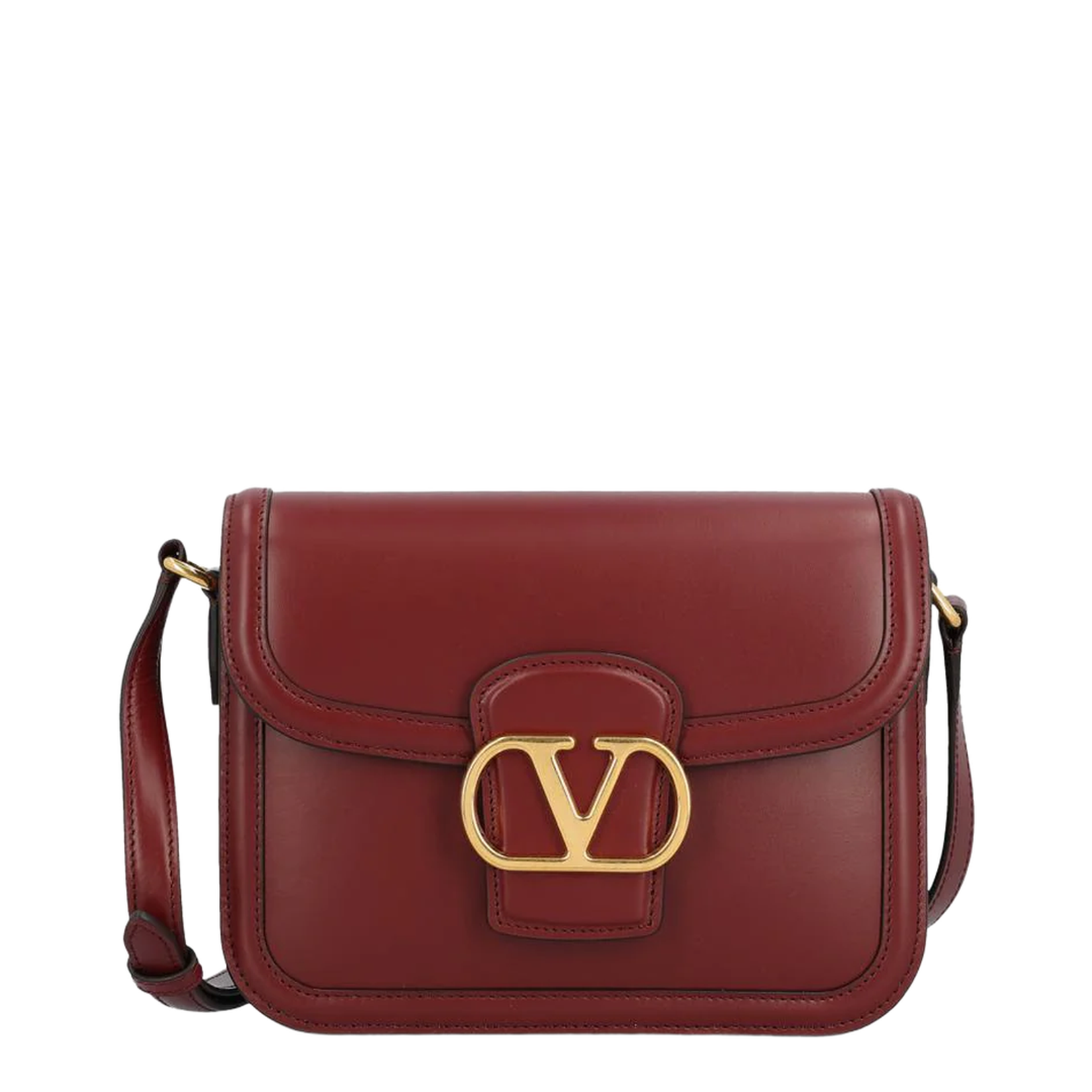 9to5 Small Shoulder Bags Leather Red - Image 1