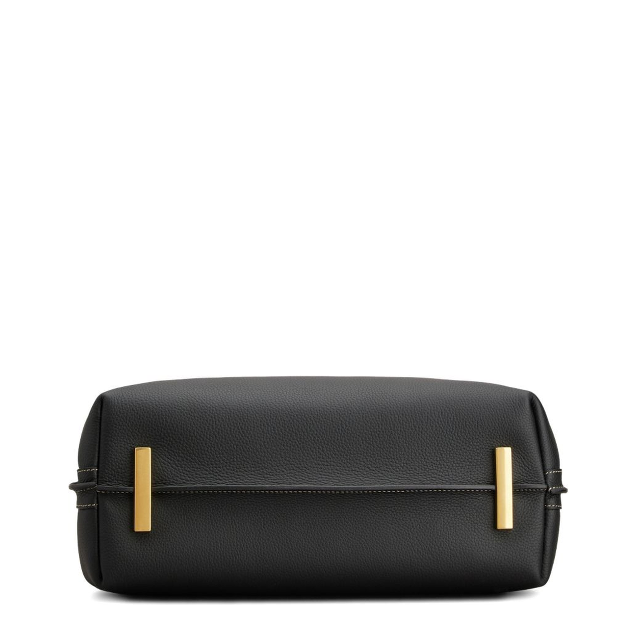 T Timeless Small Calfskin Top-Handle Bag - Black - Image 5