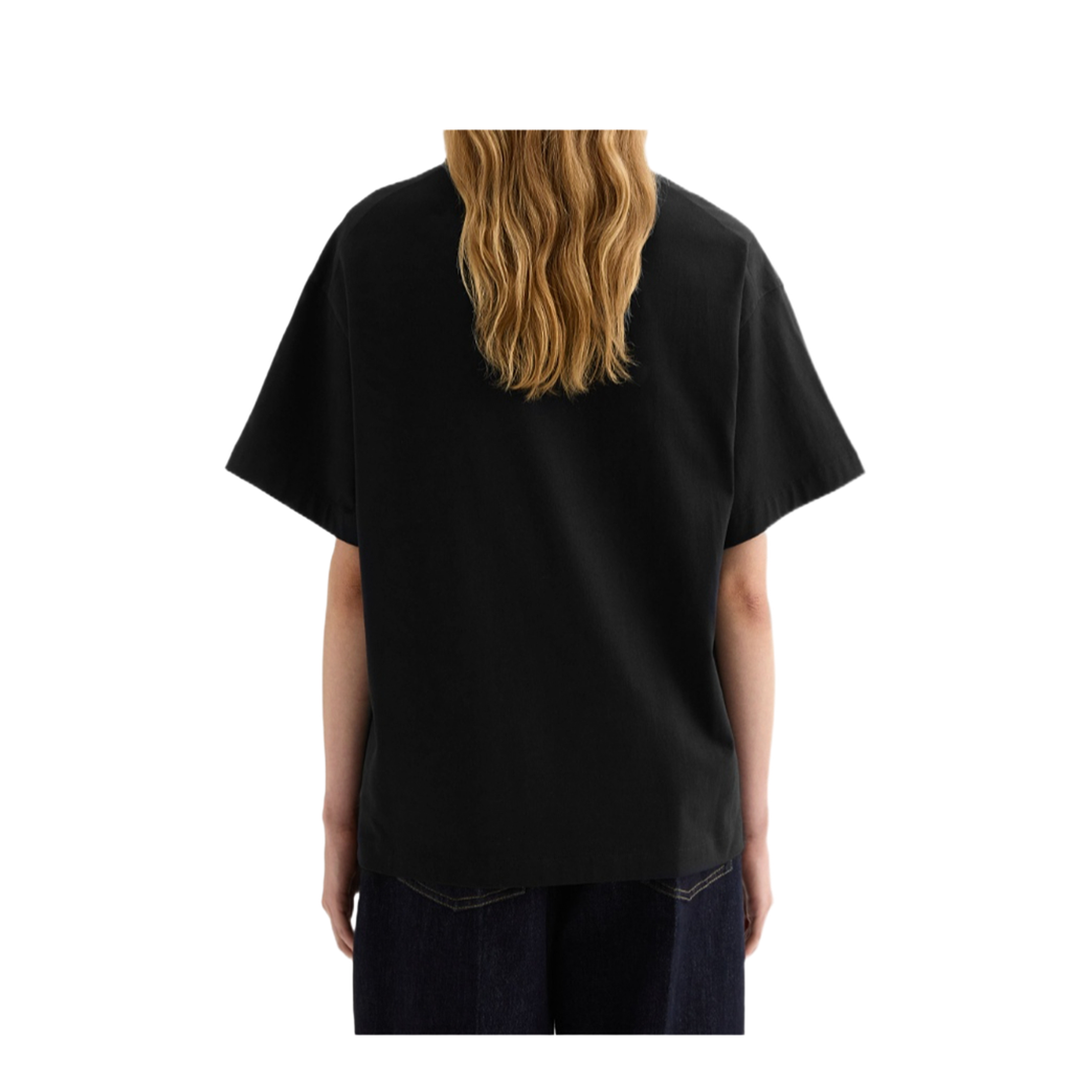 Women's T-shirt Black - Image 4