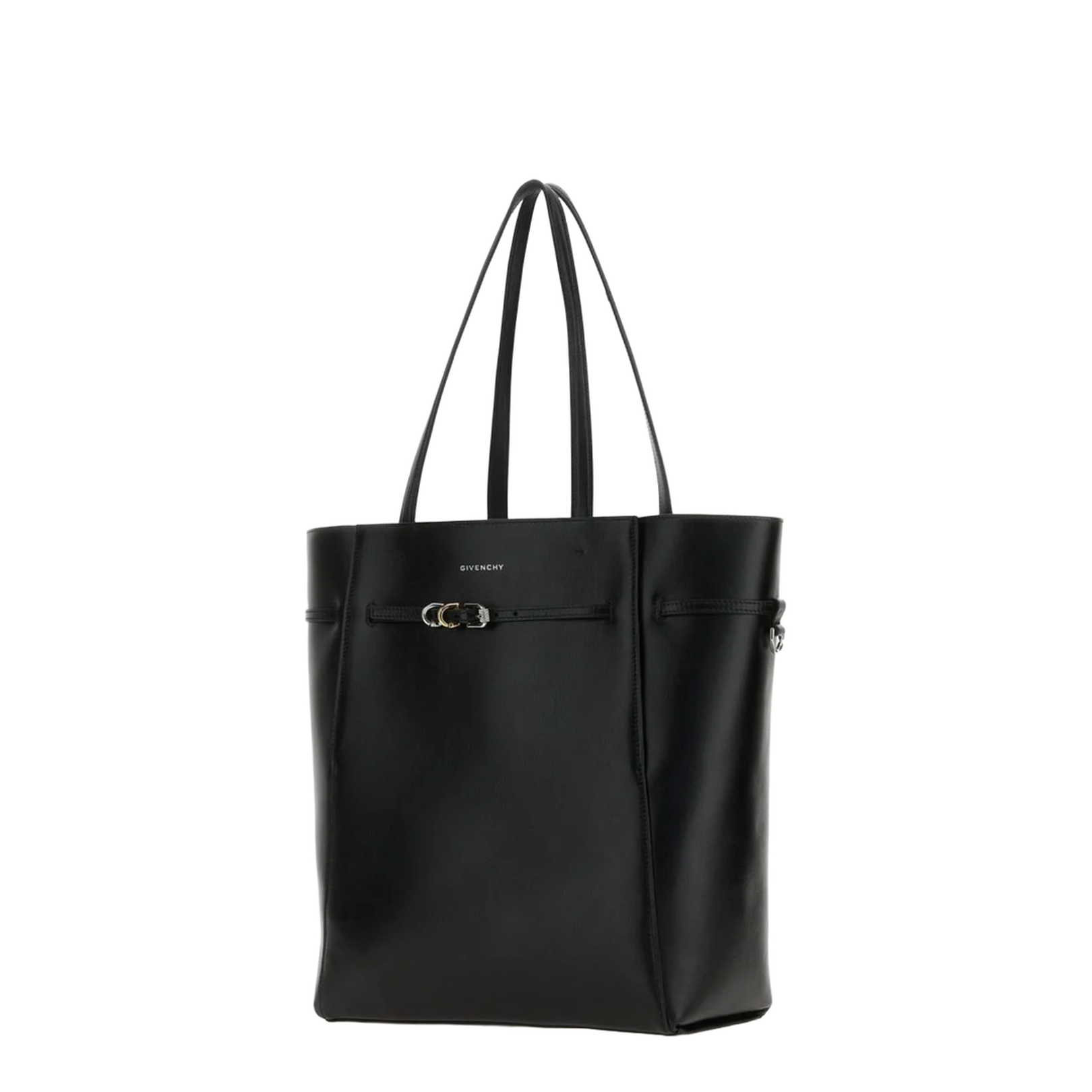 Voyou Medium Tote Bag Leather Black - Image 2
