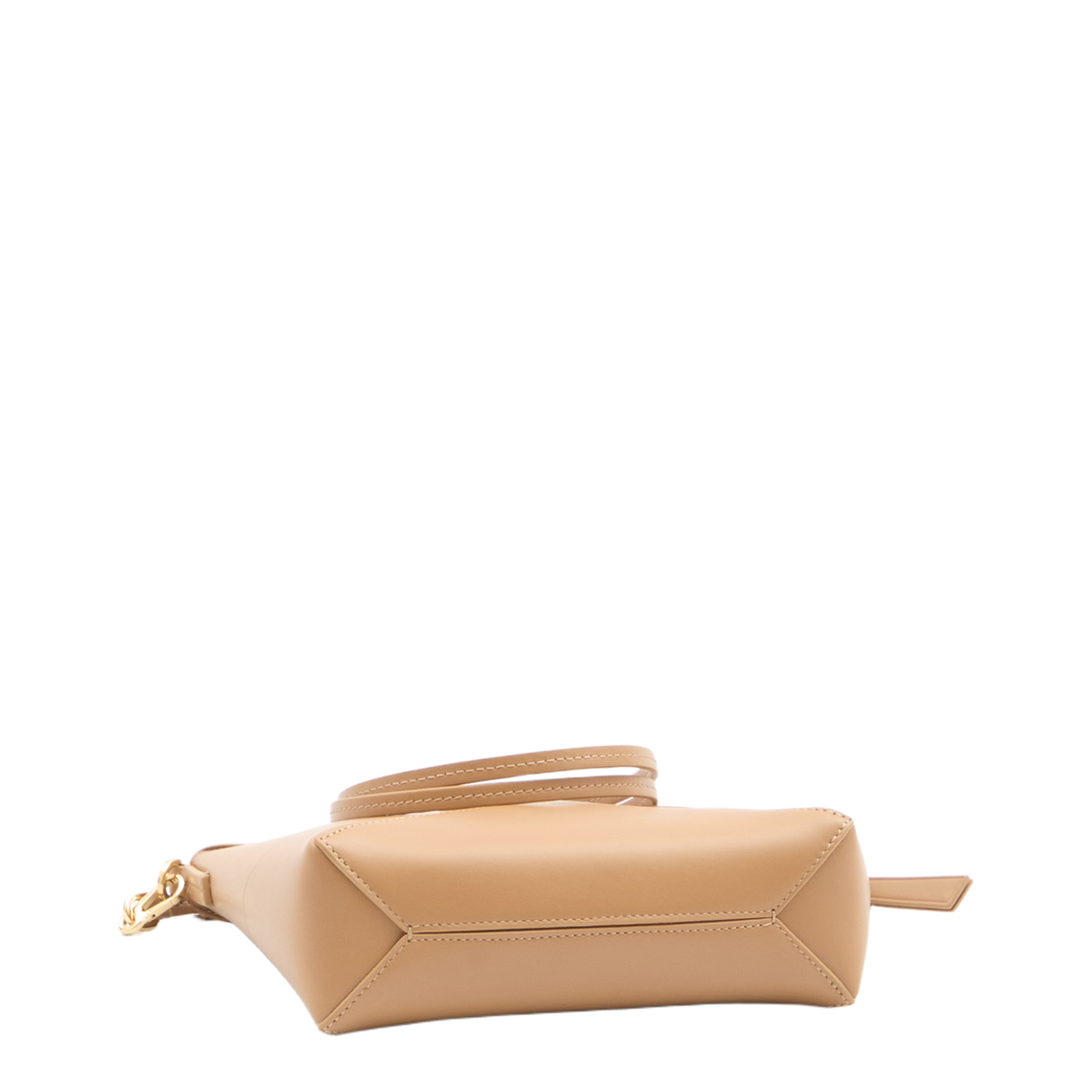 Puzzle Fold Pouch in Shiny Nappa Calfskin - Image 3